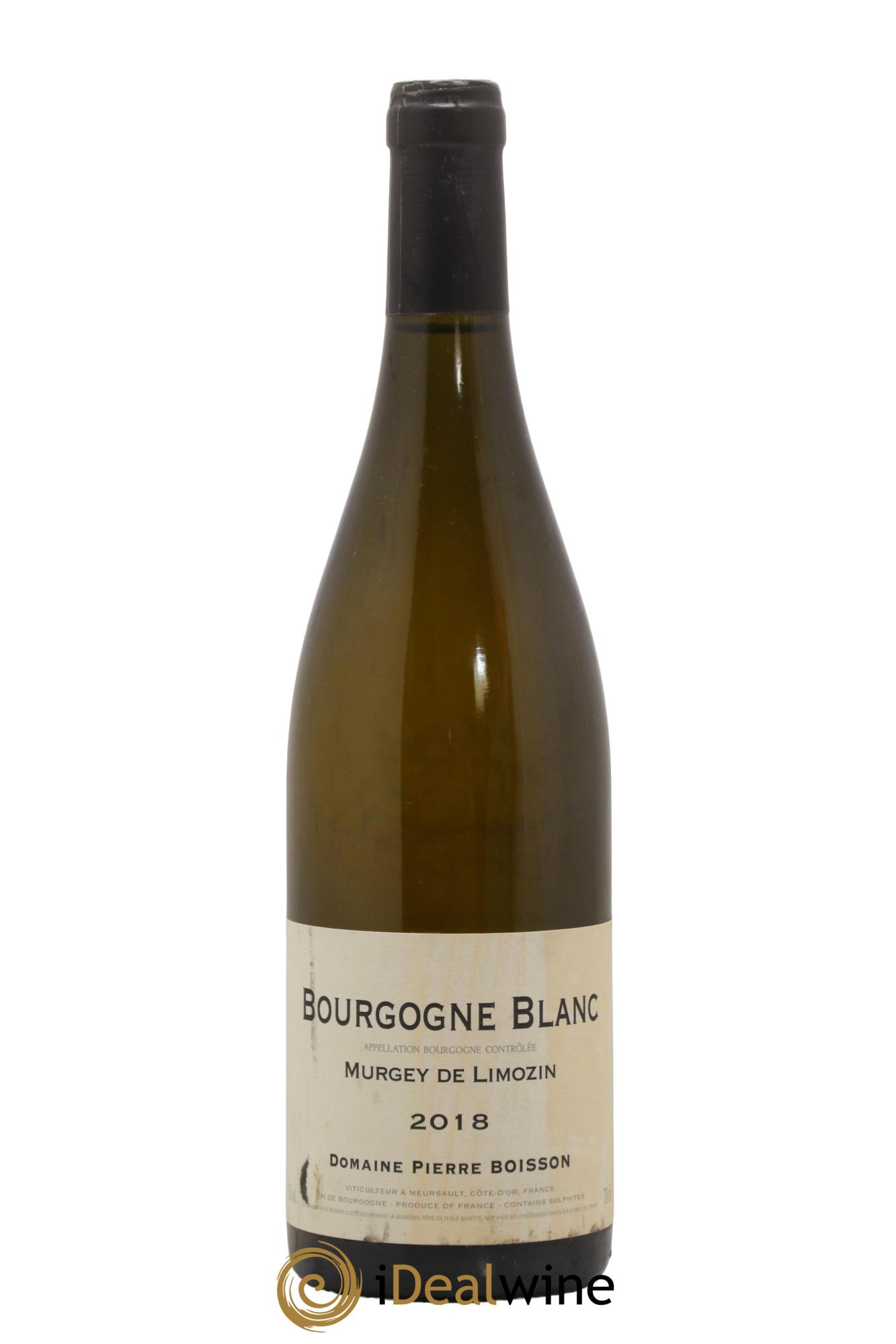 Bourgogne Murgey de Limozin Pierre Boisson (Domaine) 2018 - Lot de 1 bouteille - 0