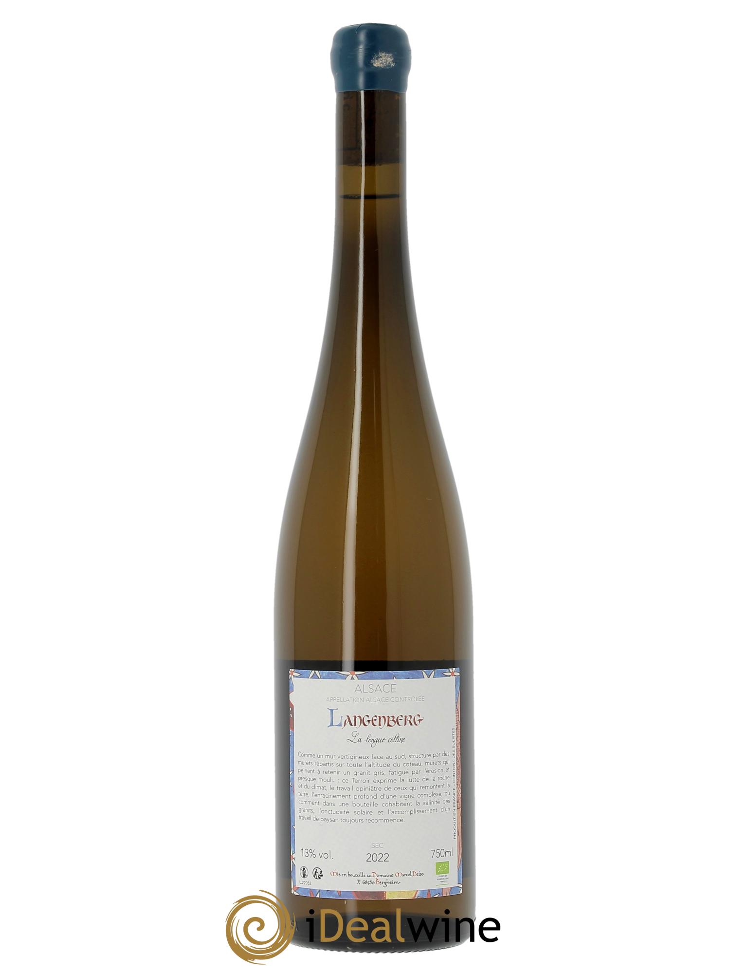Alsace Langenberg Marcel Deiss (Domaine)  2022 - Lot de 1 bouteille - 1