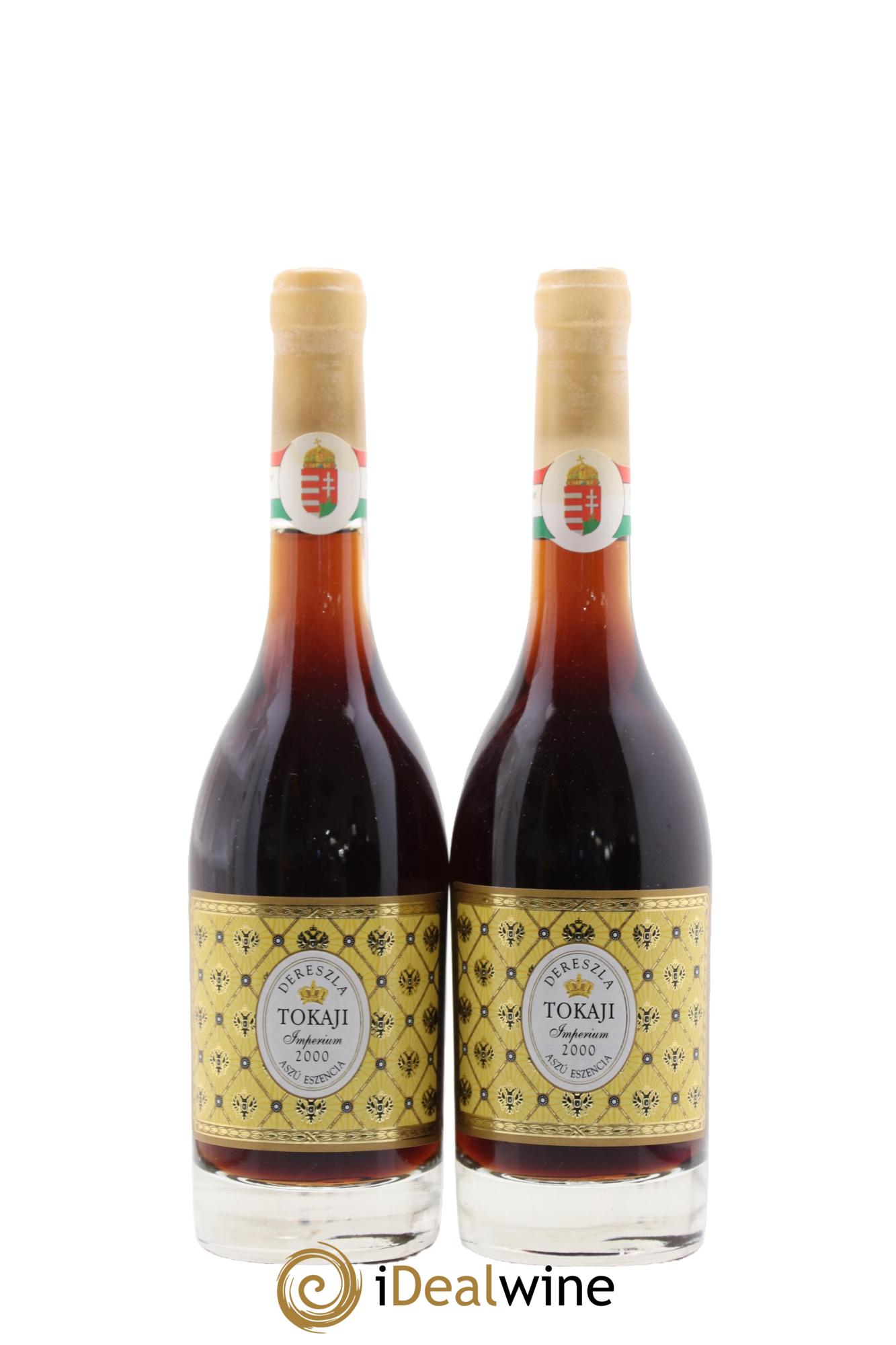 Tokaji Aszu Essencia Imperium Château Dereszla 2000 - Posten von 2 Demi-Flaschen - 0