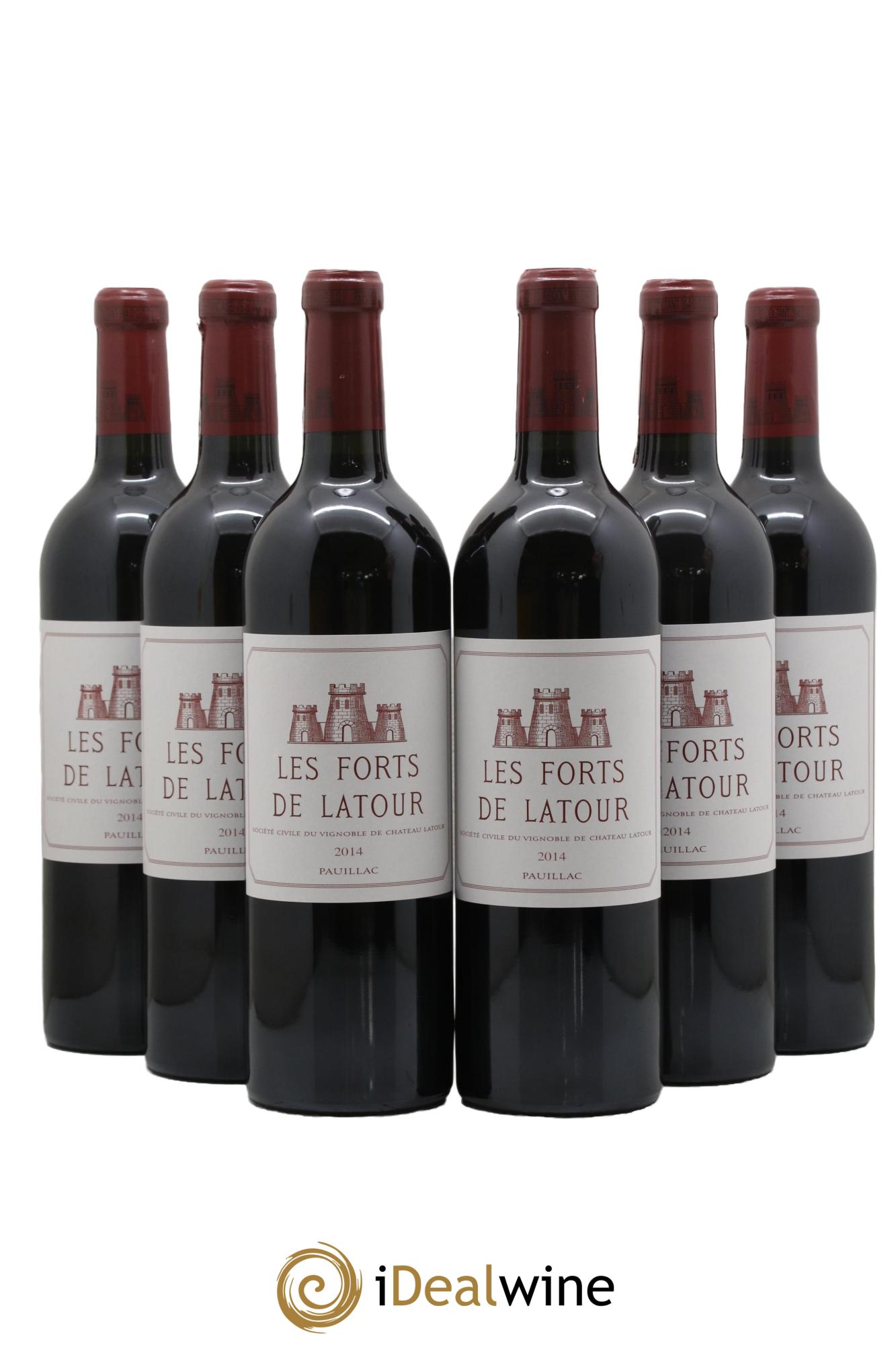 Les Forts de Latour Second Vin 2014 - Lot of 6 bottles - 0
