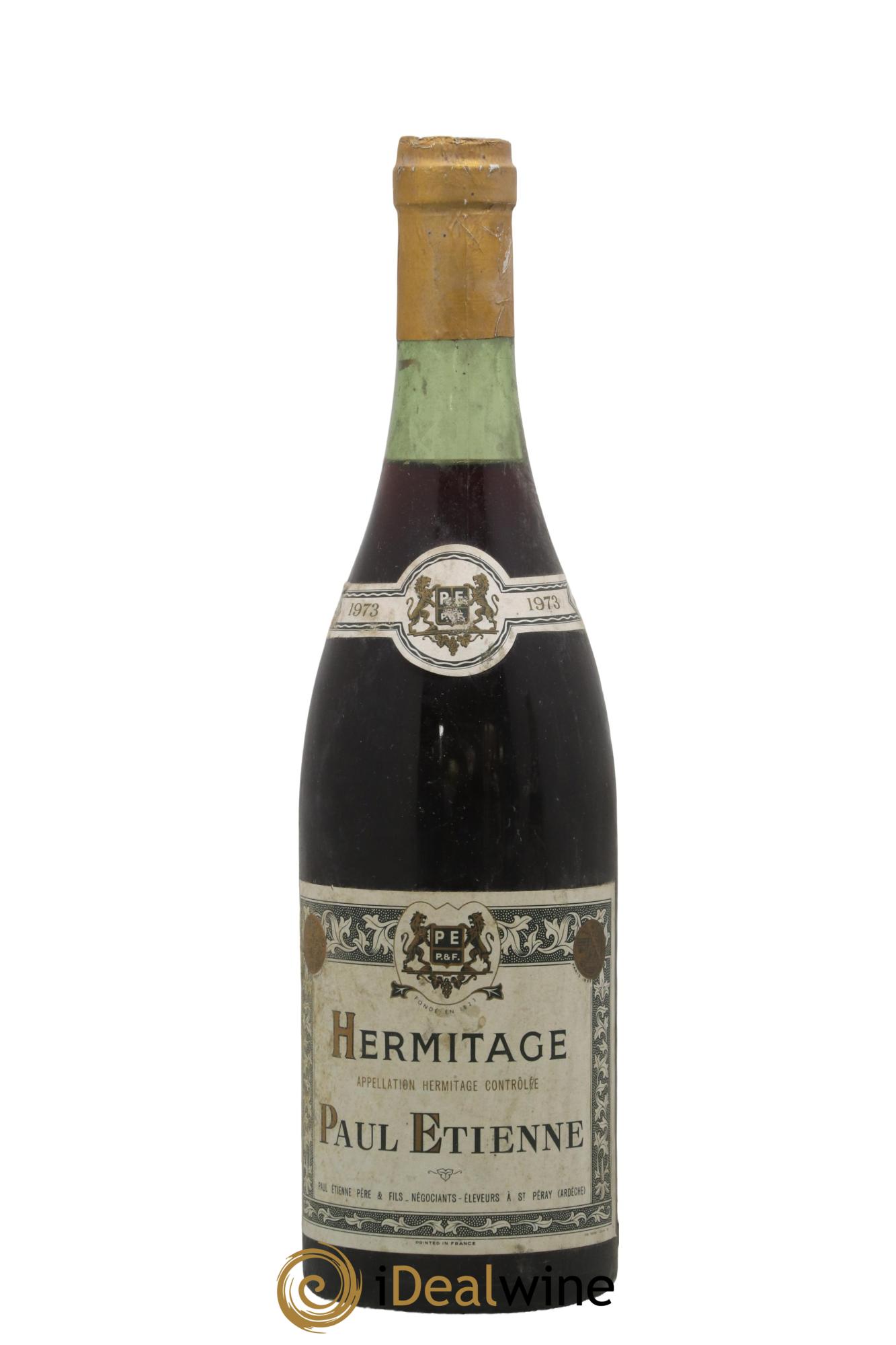 Hermitage Paul Etienne 1973 - Lot of 1 bottle - 0