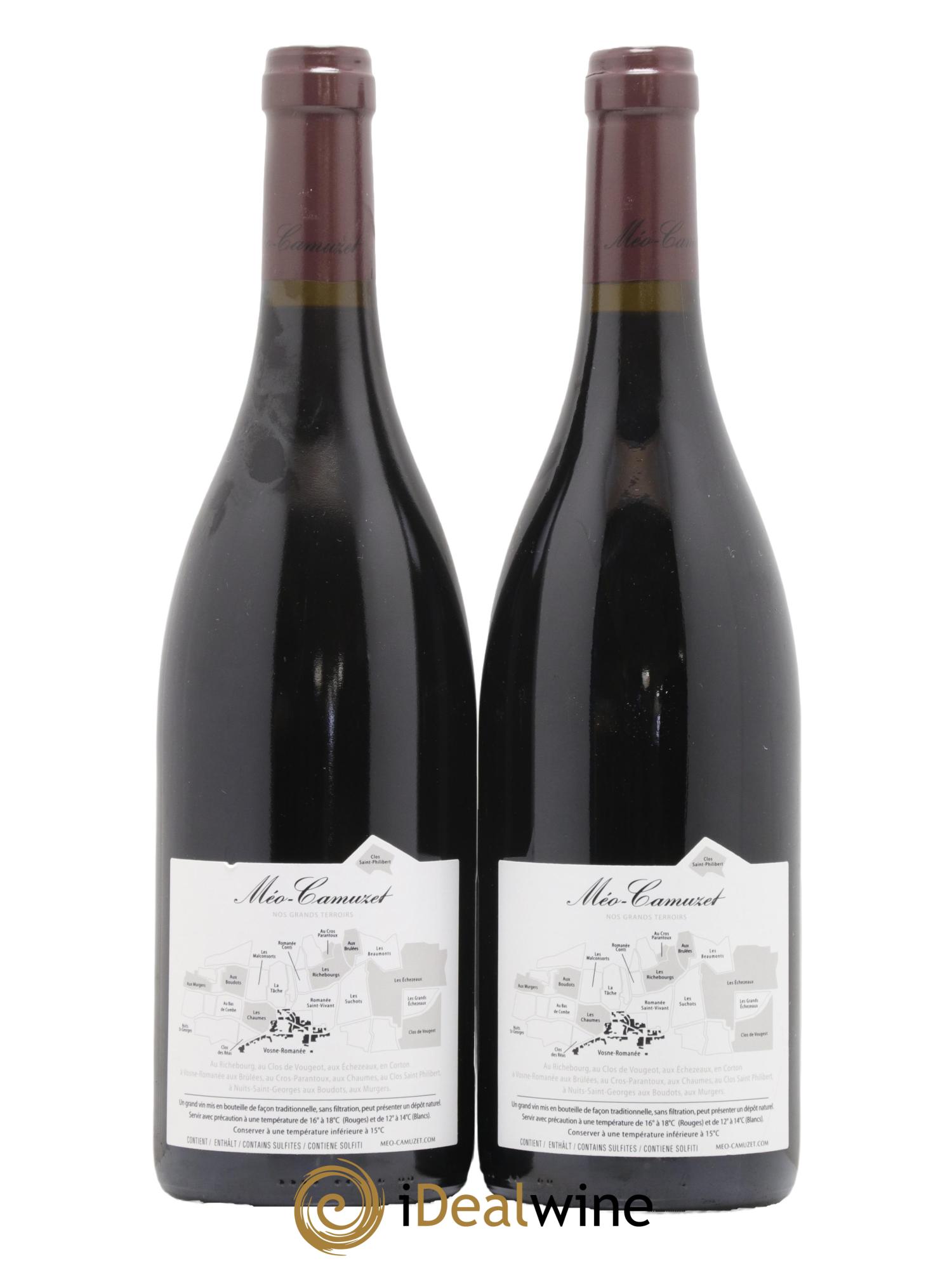 Vosne-Romanée 1er Cru Les Chaumes Méo-Camuzet (Domaine) 2018 - Lot of 2 bottles - 1