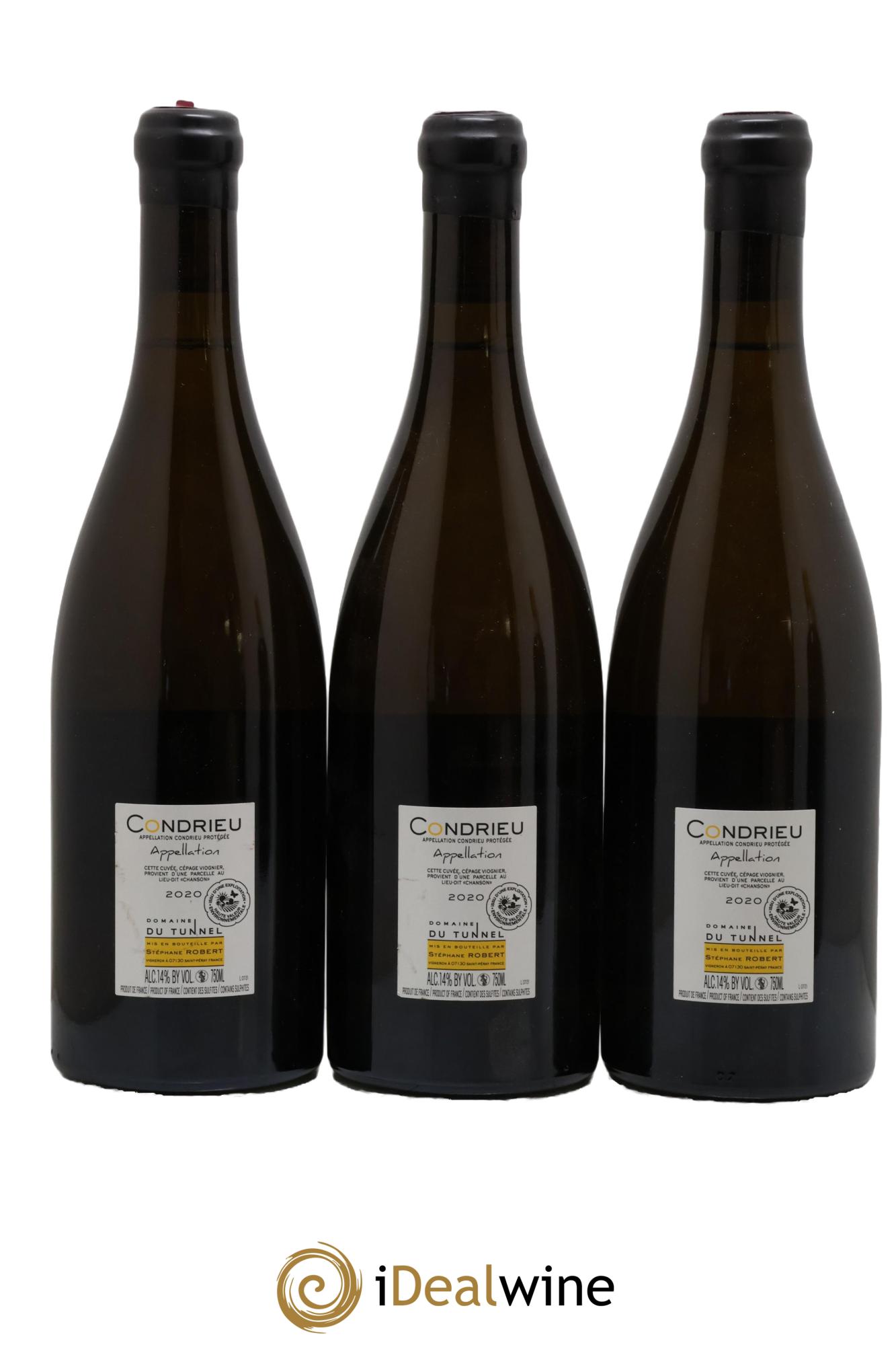 Condrieu Tunnel (Domaine du) 2020 - Lot de 3 bouteilles - 1