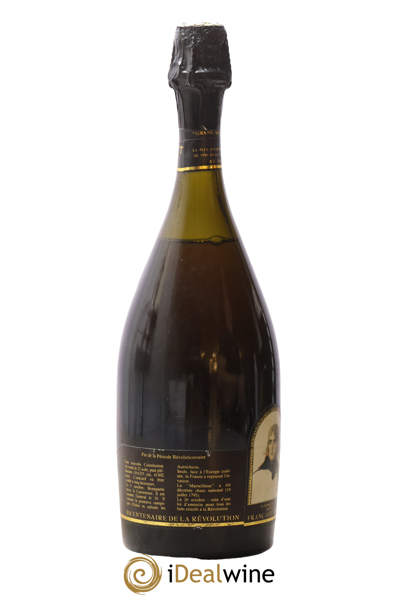 Brut cuvée du Bicentenaire De la Révolution Gosset 1982 - Lot de 1 bouteille - 2