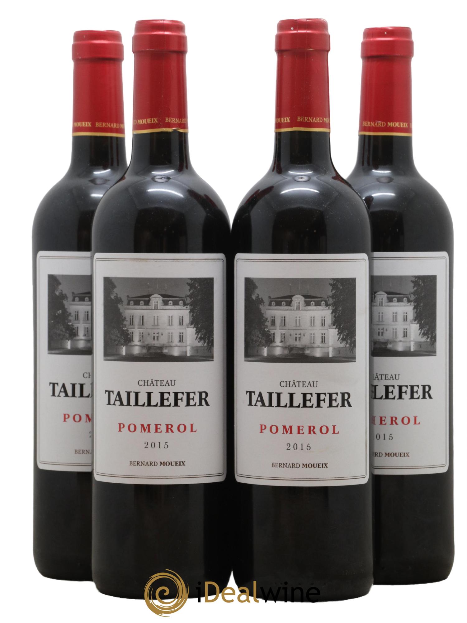 Château Taillefer 2015 - Lot de 4 bouteilles - 0