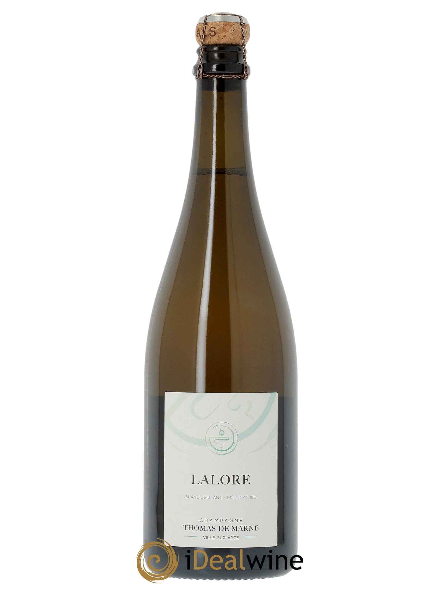 Lalore Blanc de Blancs Brut Nature Thomas de Marne 2022 - Lot de 1 bouteille - 0