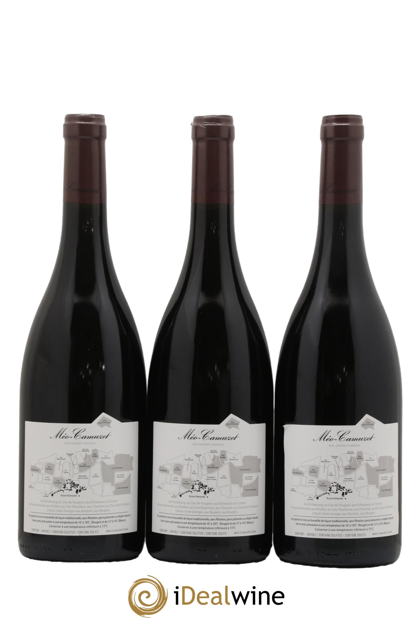 Clos de Vougeot Grand Cru Méo-Camuzet (Domaine)  2020 - Posten von 3 Flaschen - 1