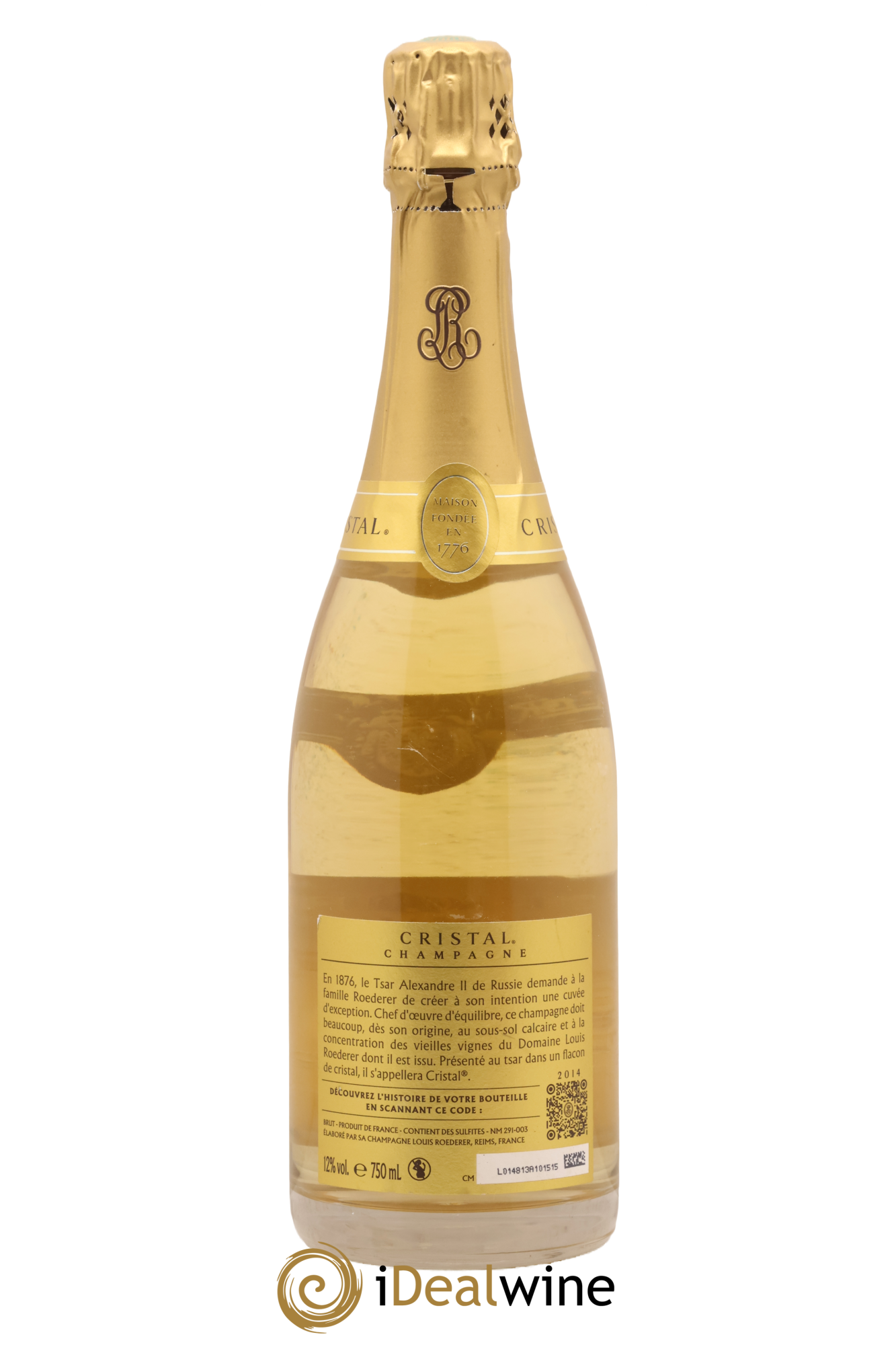 Cristal Louis Roederer 2014 - Posten von 1 Flasche - 1