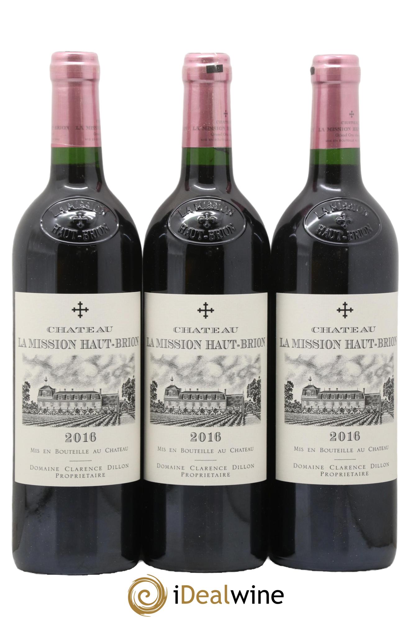 Château la Mission Haut-Brion Cru Classé de Graves 2016 - Lot de 6 bouteilles - 3