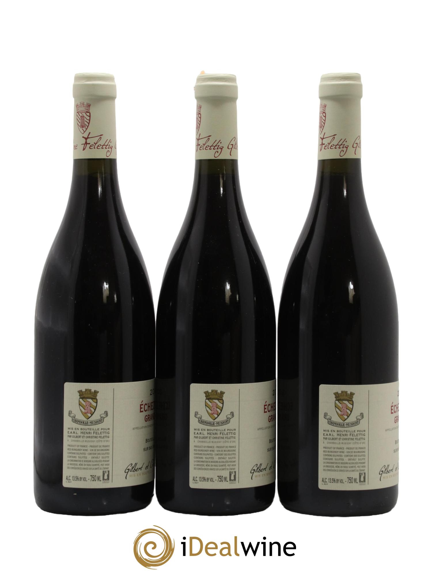 Echezeaux Grand Cru Felettig (Domaine) 2017 - Lot de 3 bouteilles - 1