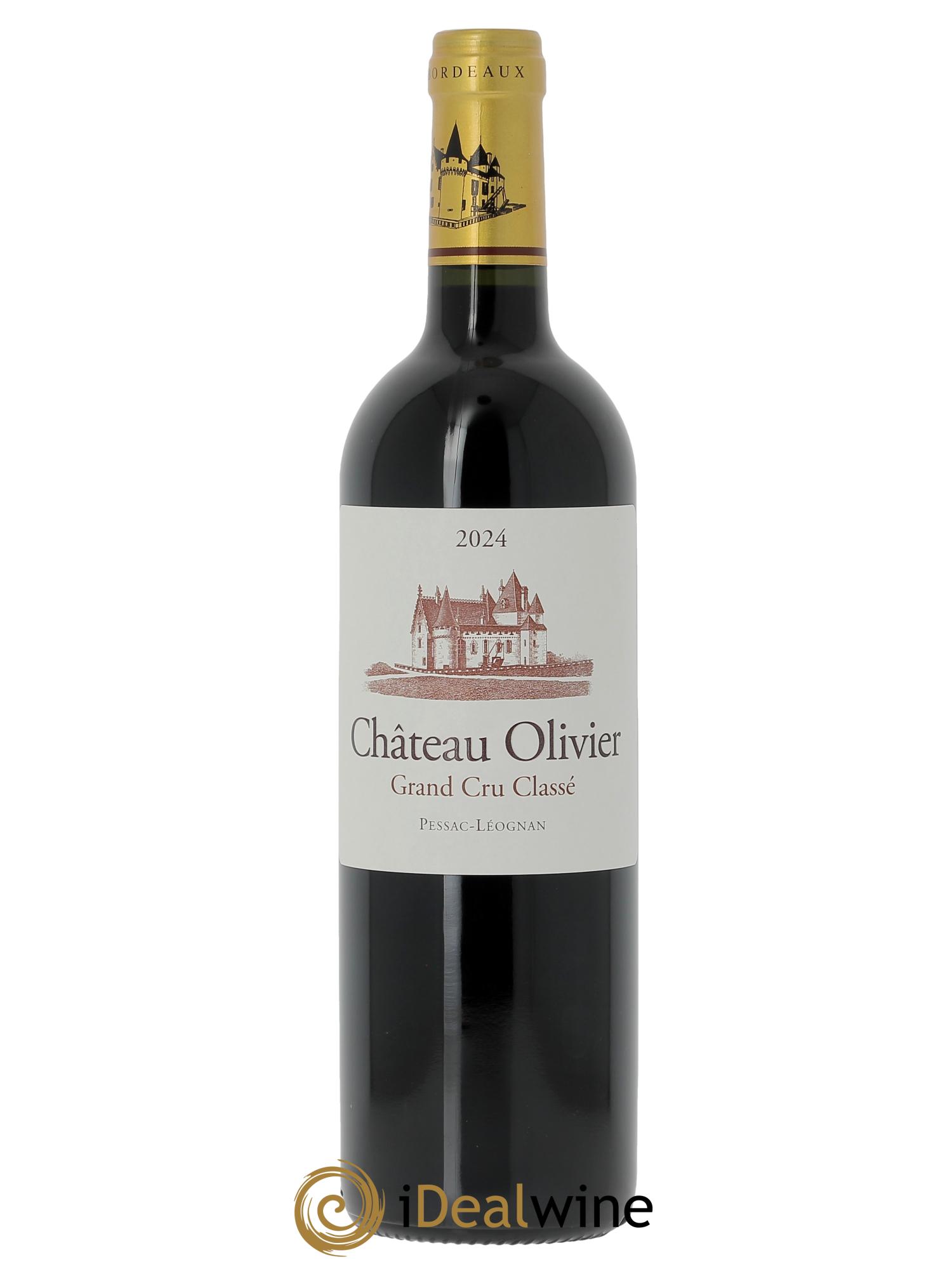 Château Olivier Cru Classé de Graves (Cassetta in legno a partire da 6 bt) 2024 - Lotto di 1 bottiglia - 0