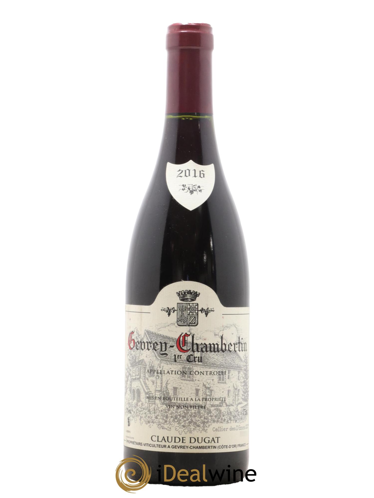 Gevrey-Chambertin 1er Cru Claude Dugat 2016 - Lot de 1 bouteille - 0