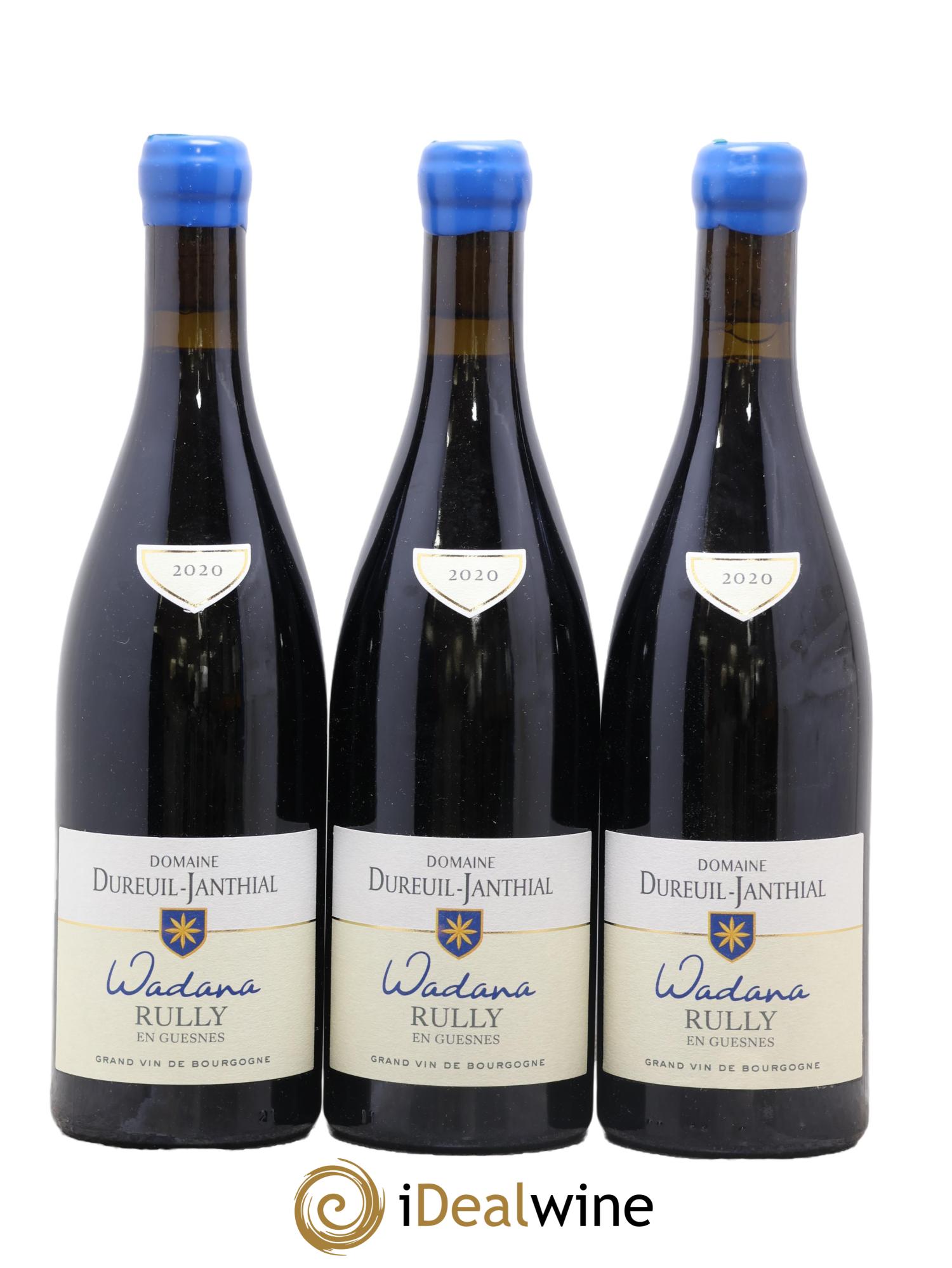 Rully En Guesnes Wadana Vincent Dureuil-Janthial 2020 - Lot of 3 bottles - 0