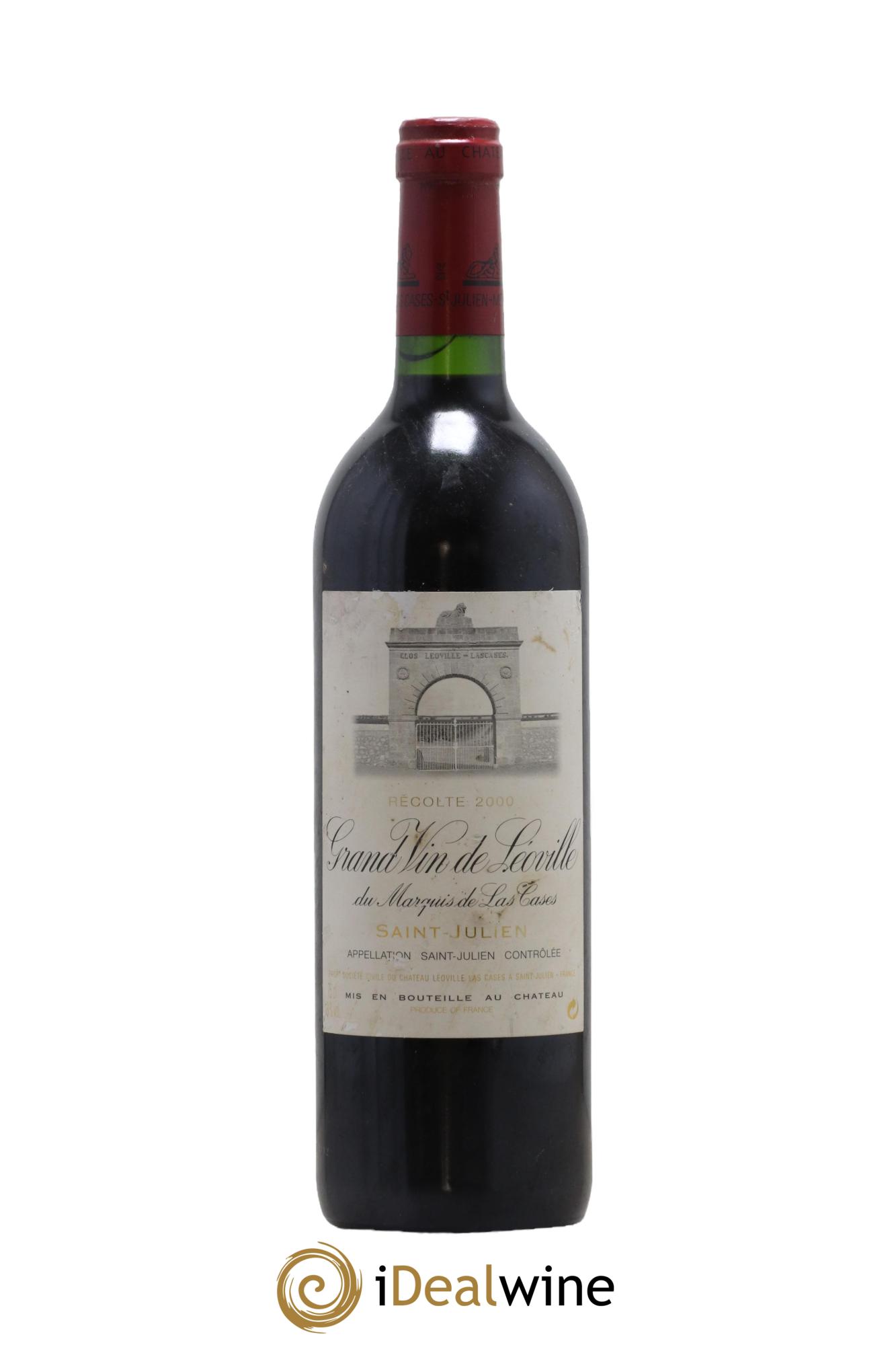 Château Léoville Las Cases 2ème Grand Cru Classé 2000 - Lot de 1 bouteille - 0