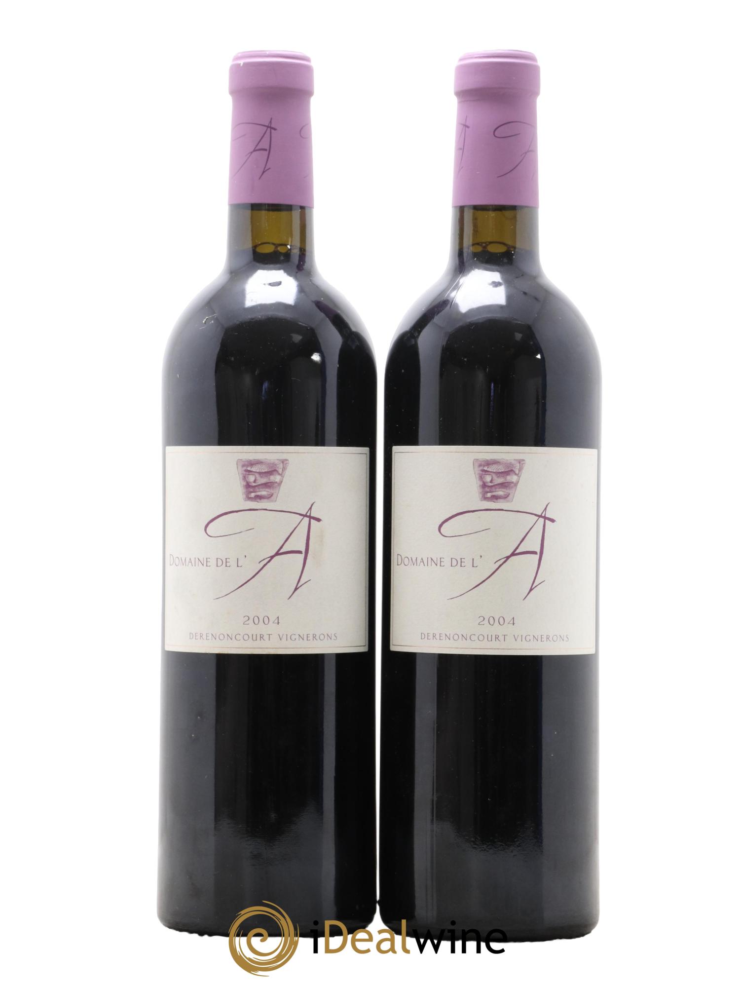Domaine de l'A 2004 - Lot de 2 bouteilles - 0