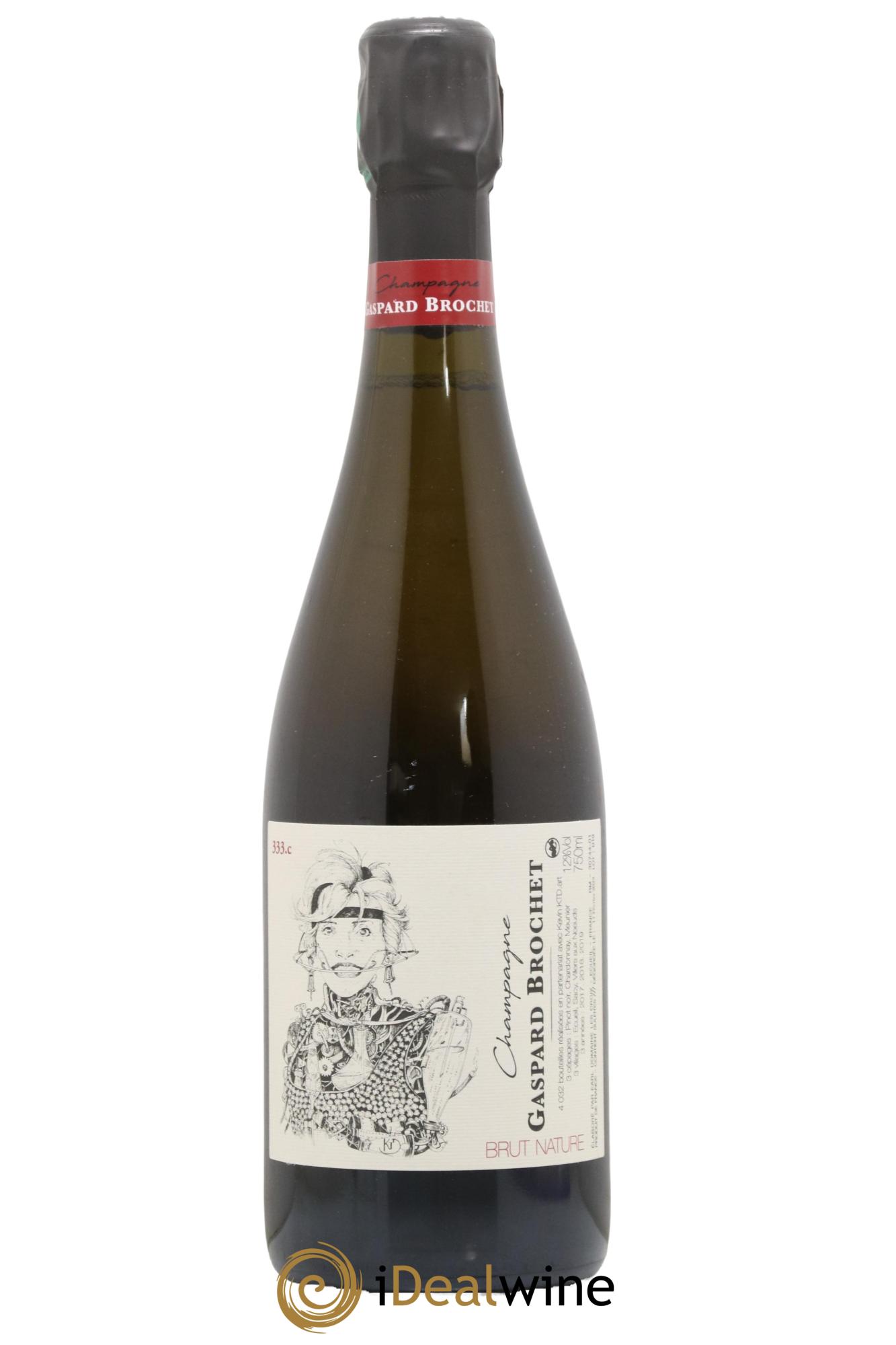333.c Brut Nature Gaspard Brochet Brut Nature 333 C Maison Gaspard Brochet - Lot de 1 bouteille - 0