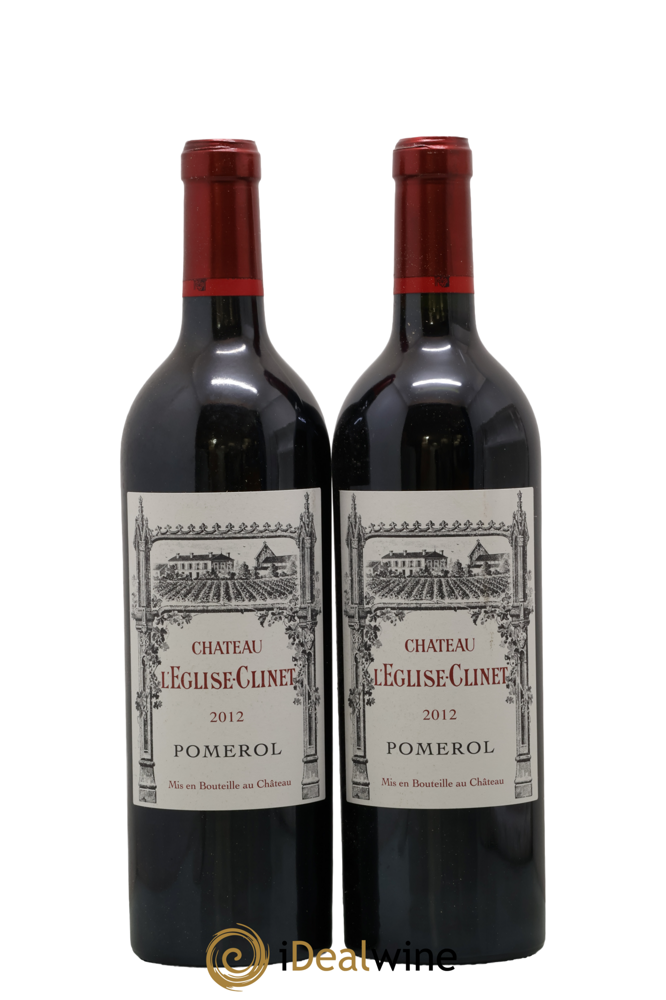 Château l' Église Clinet 2012 - Lot de 2 bouteilles - 0