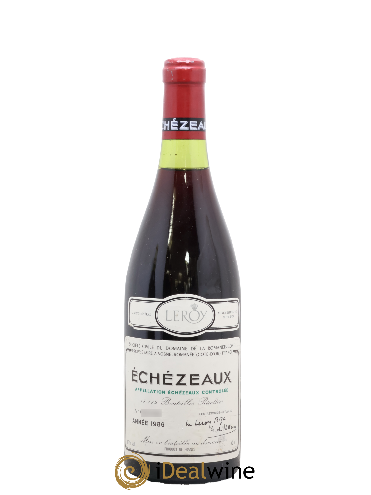 Echezeaux Grand Cru Domaine de la Romanée-Conti 1986 - Lot of 1 bottle - 0