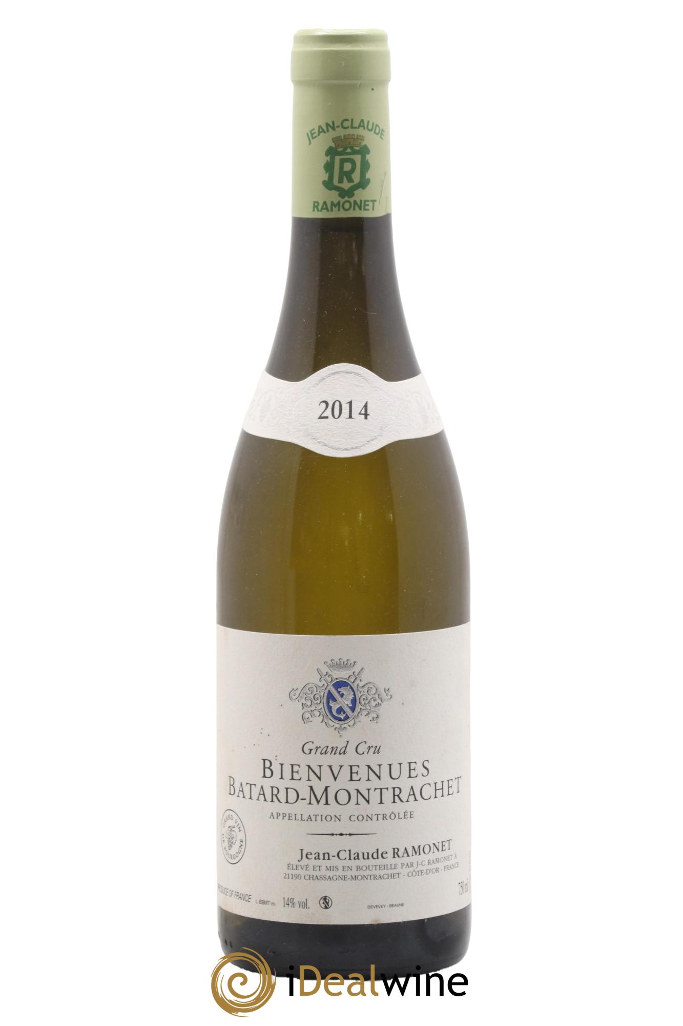 Bienvenues-Bâtard-Montrachet Grand Cru Ramonet (Domaine) 2014 - Posten von 1 Flasche - 0