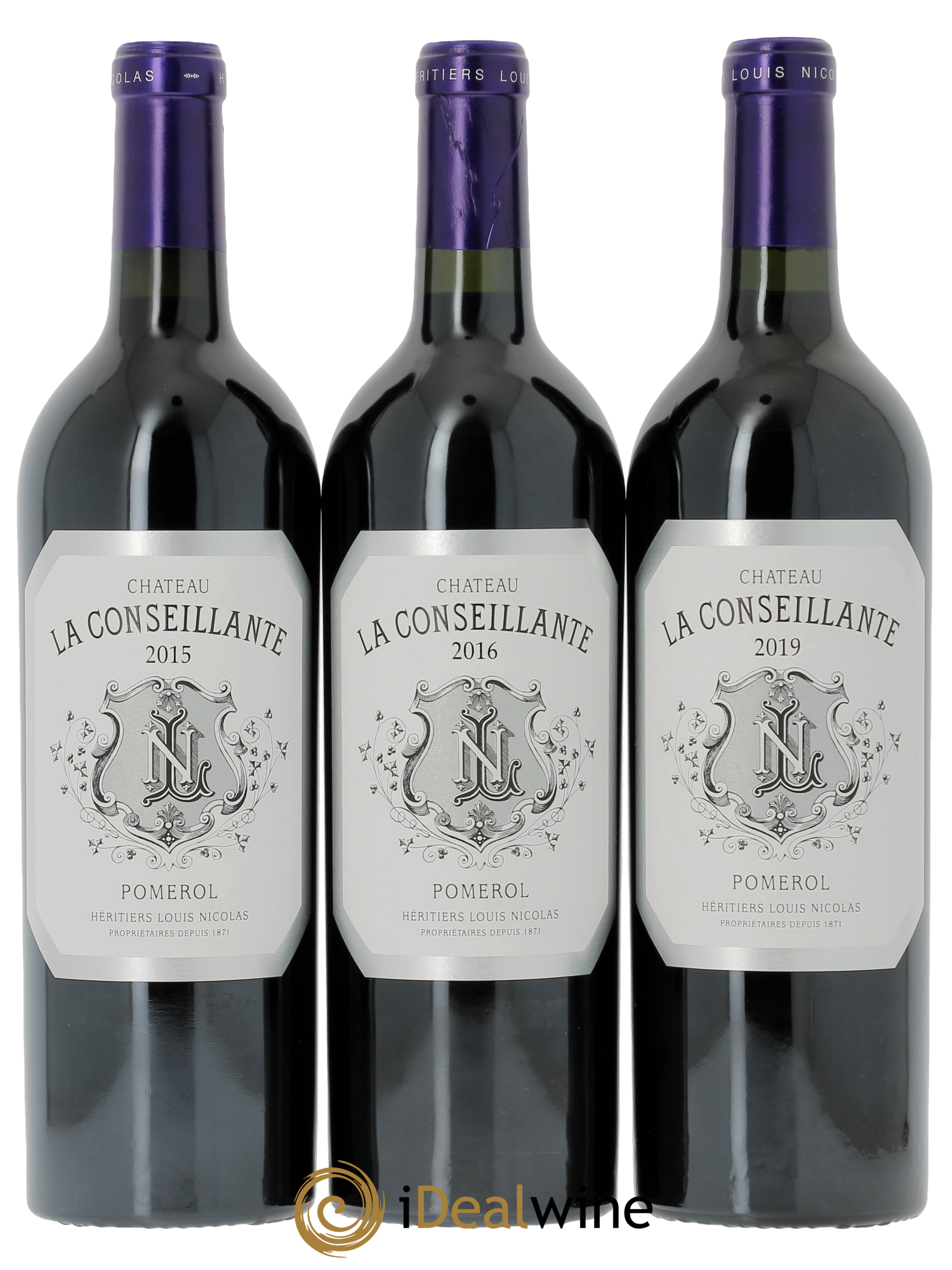 Caisse Panachée La Conseillante (2015/2016/2019) 5ème Grand Cru Classé (Cassetta in legno a partire da 3 bt) - Lotto di 1 bottiglia - 1