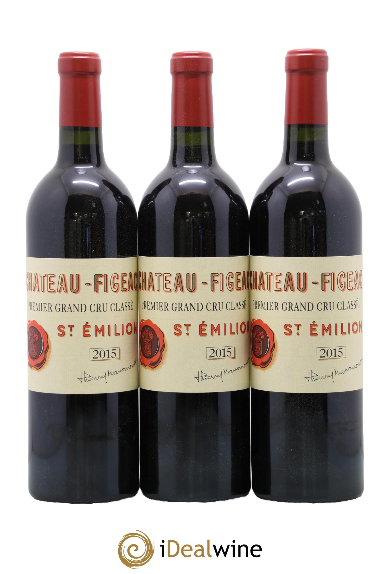 Château Figeac 1er Grand Cru Classé A 2015 - Lot of 6 bottles - 3