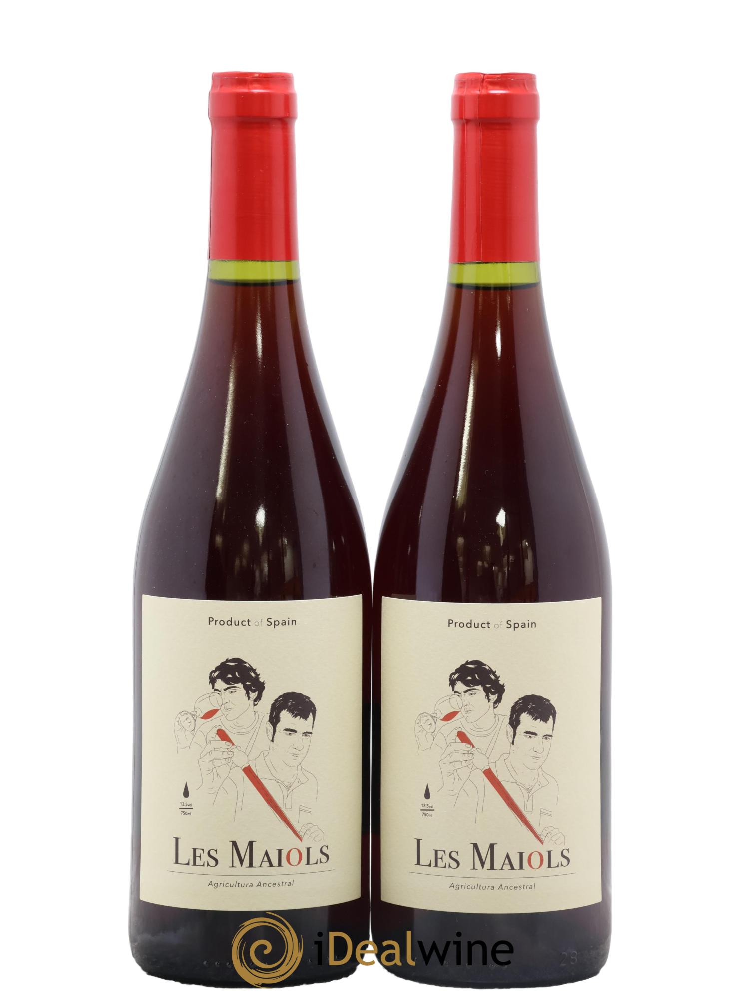 Viño de España Celler Joan d'Anguera Les Maiols 2023 - Lot de 2 bouteilles - 0