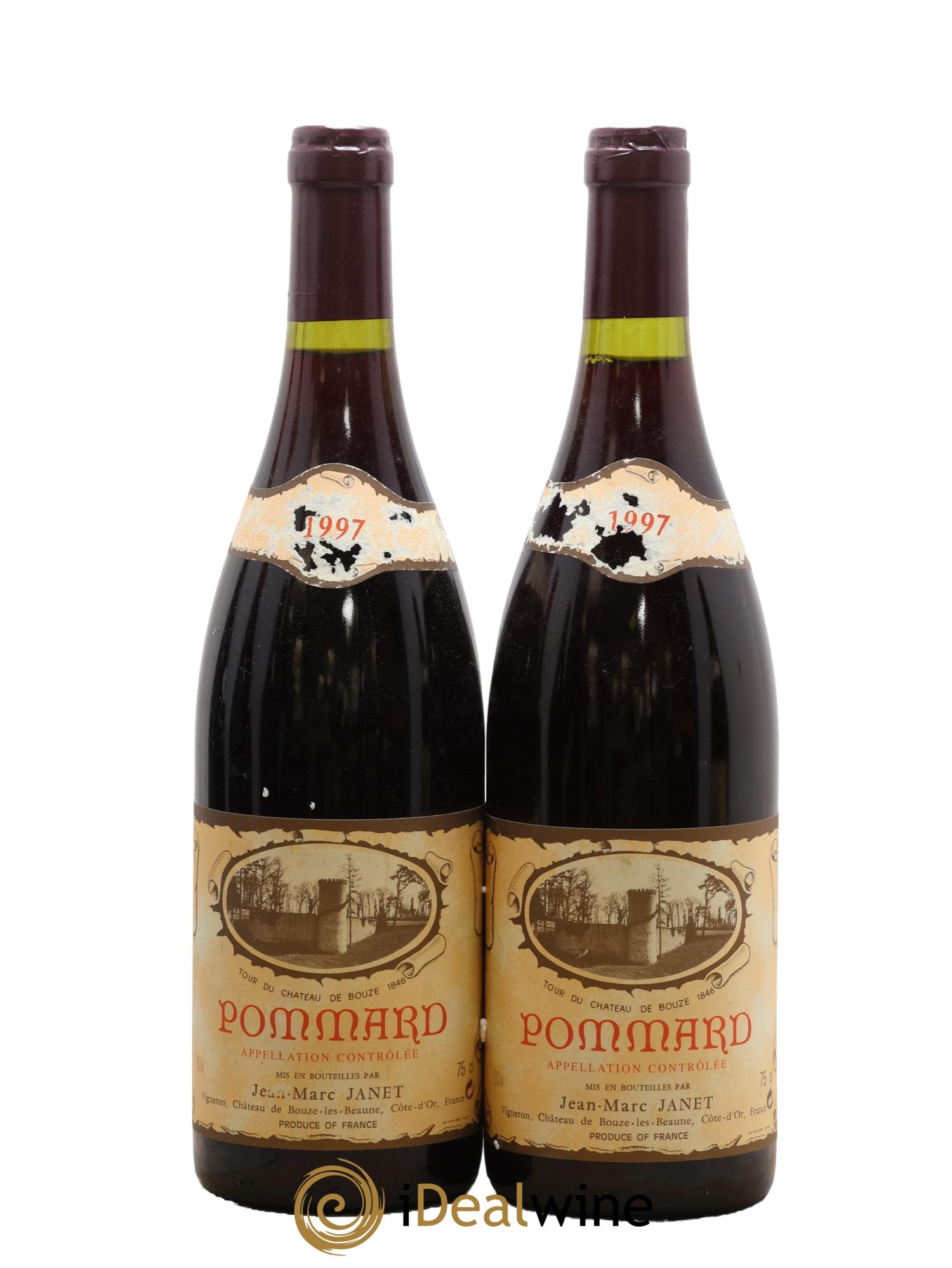 Pommard Jean Marc Janet 1997 - Lot de 2 bouteilles - 0