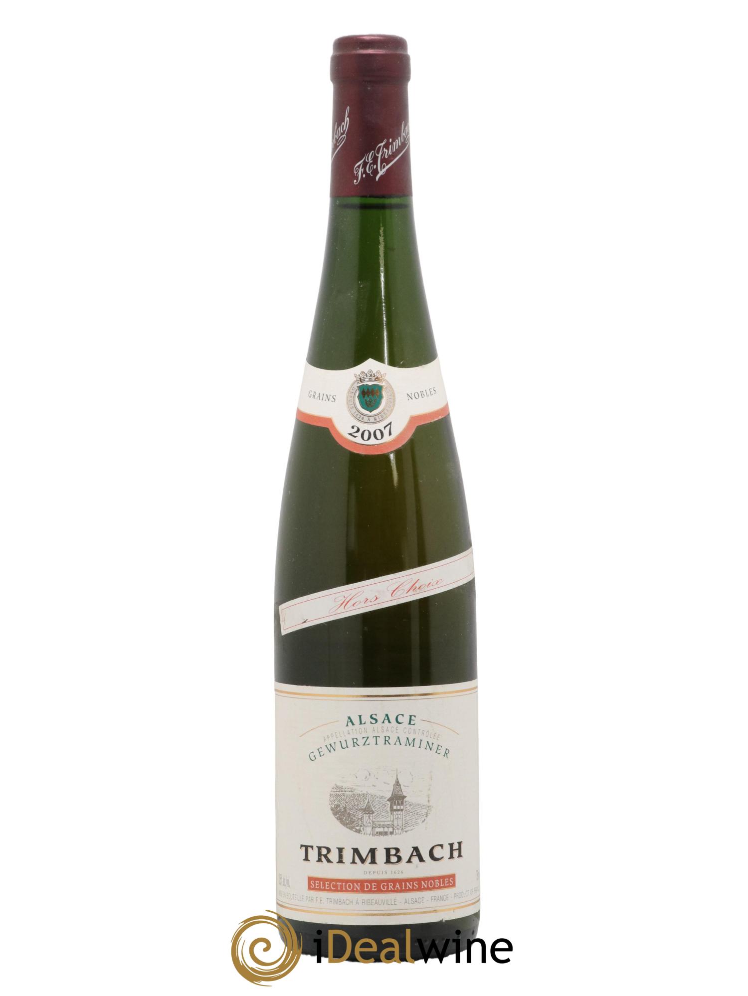 Alsace Gewurztraminer Selection de Grains Nobles Hors Choix Domaine Trimbach 2007 - Lotto di 1 bottiglia - 0