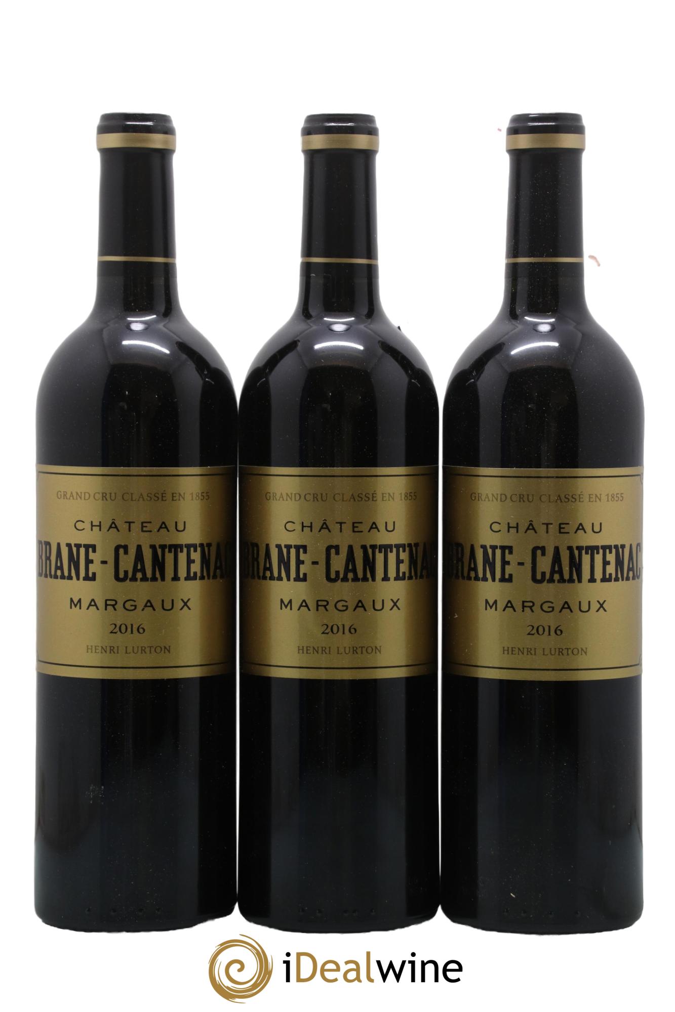 Château Brane Cantenac 2ème Grand Cru Classé 2016 - Lot of 6 bottles - 1