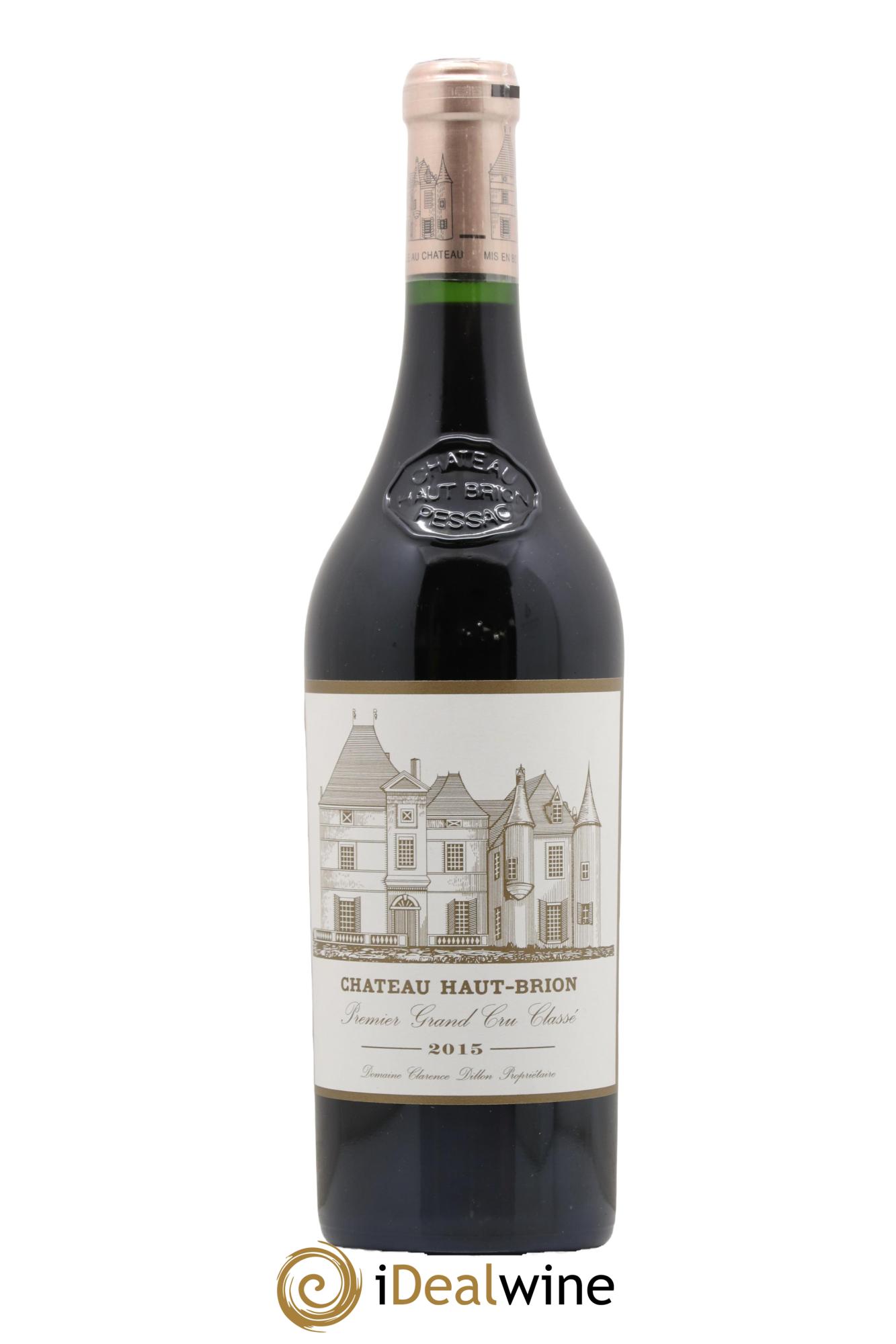 Château Haut Brion 1er Grand Cru Classé 2015 - Lot de 1 bouteille - 0