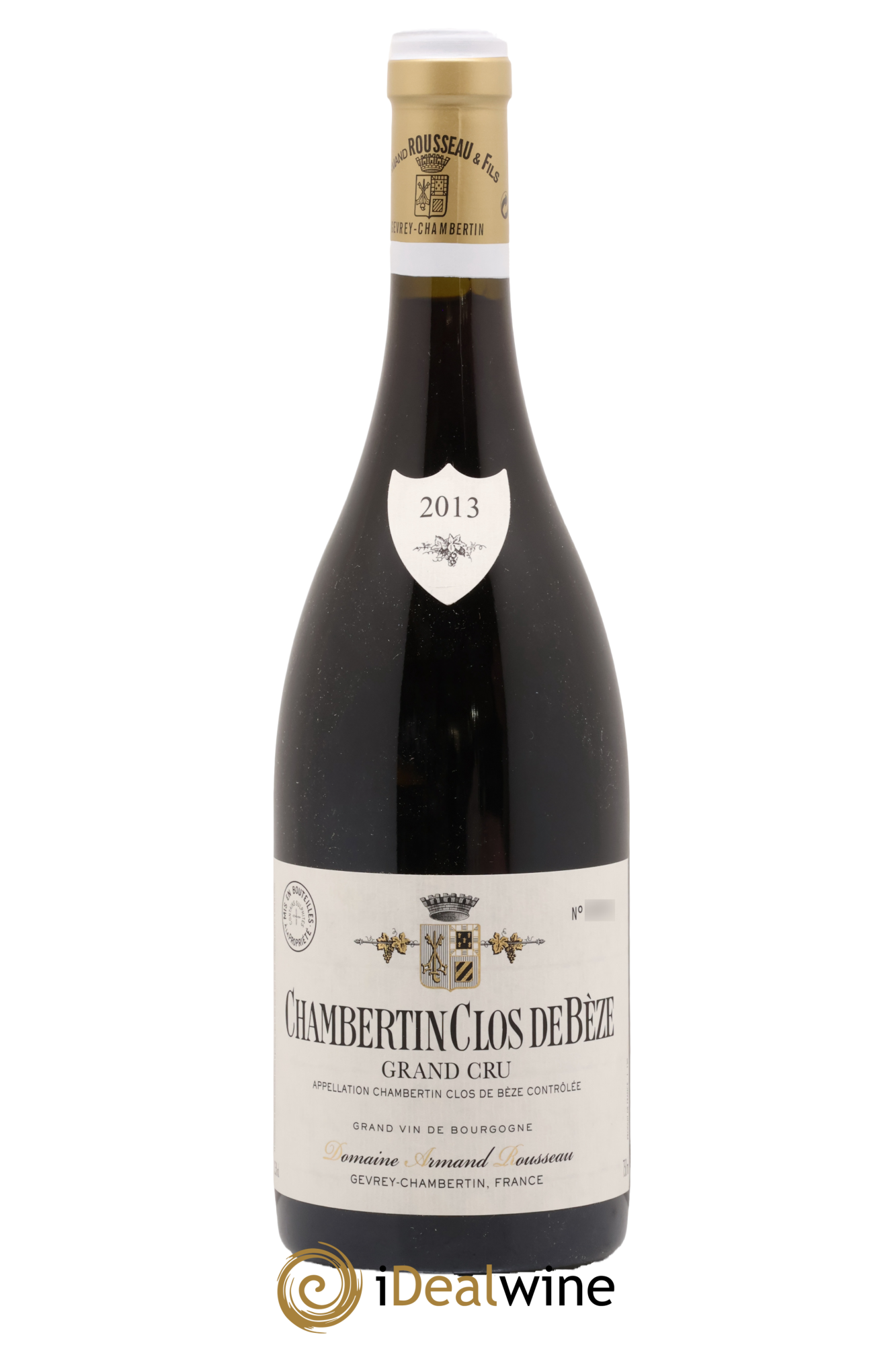 Chambertin Clos de Bèze Grand Cru Armand Rousseau (Domaine) 2013 - Lot de 1 bouteille - 0