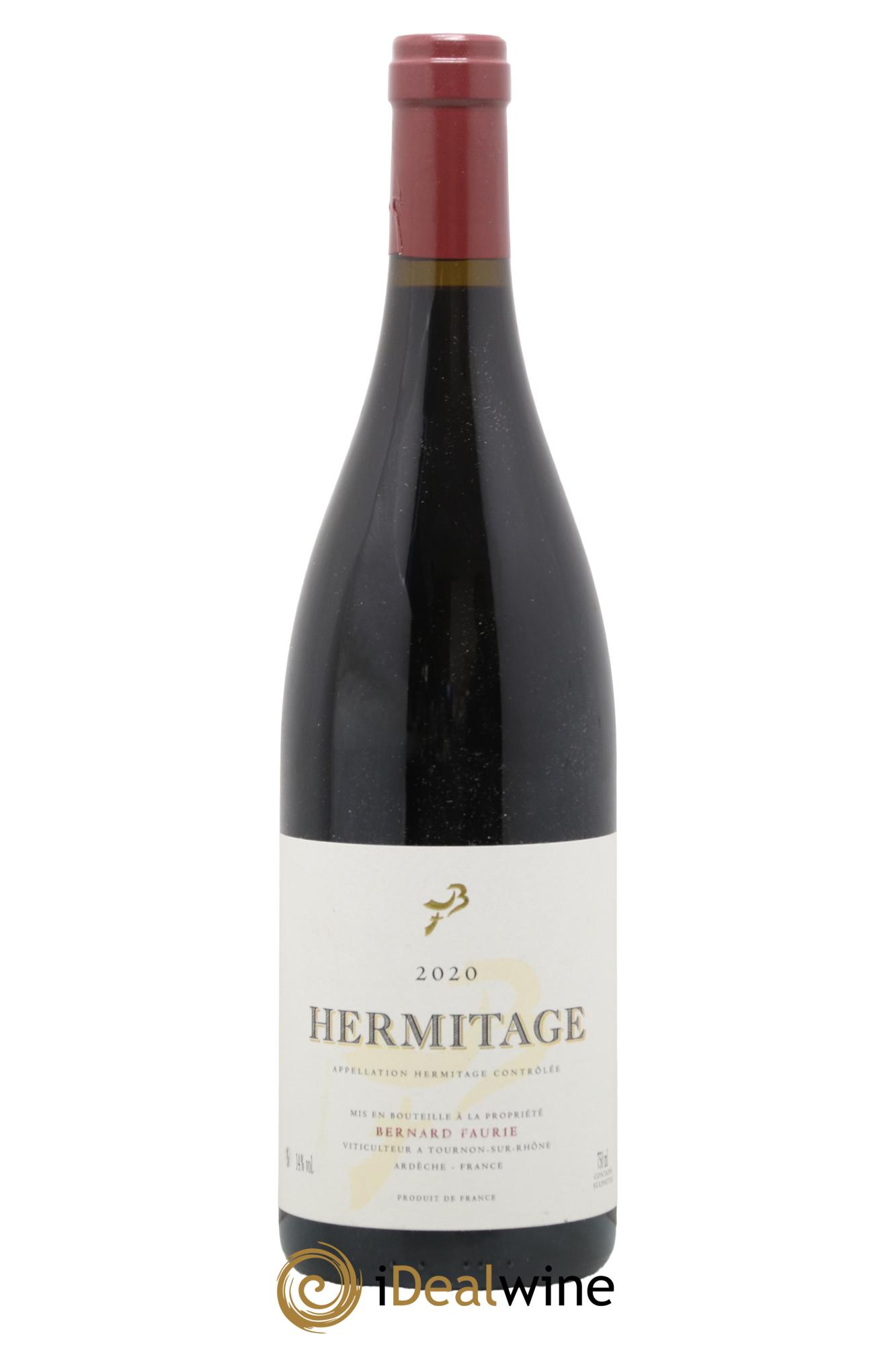 Hermitage Les Bessards (capsule rouge) Bernard Faurie 2020 - Lot de 1 bouteille - 0