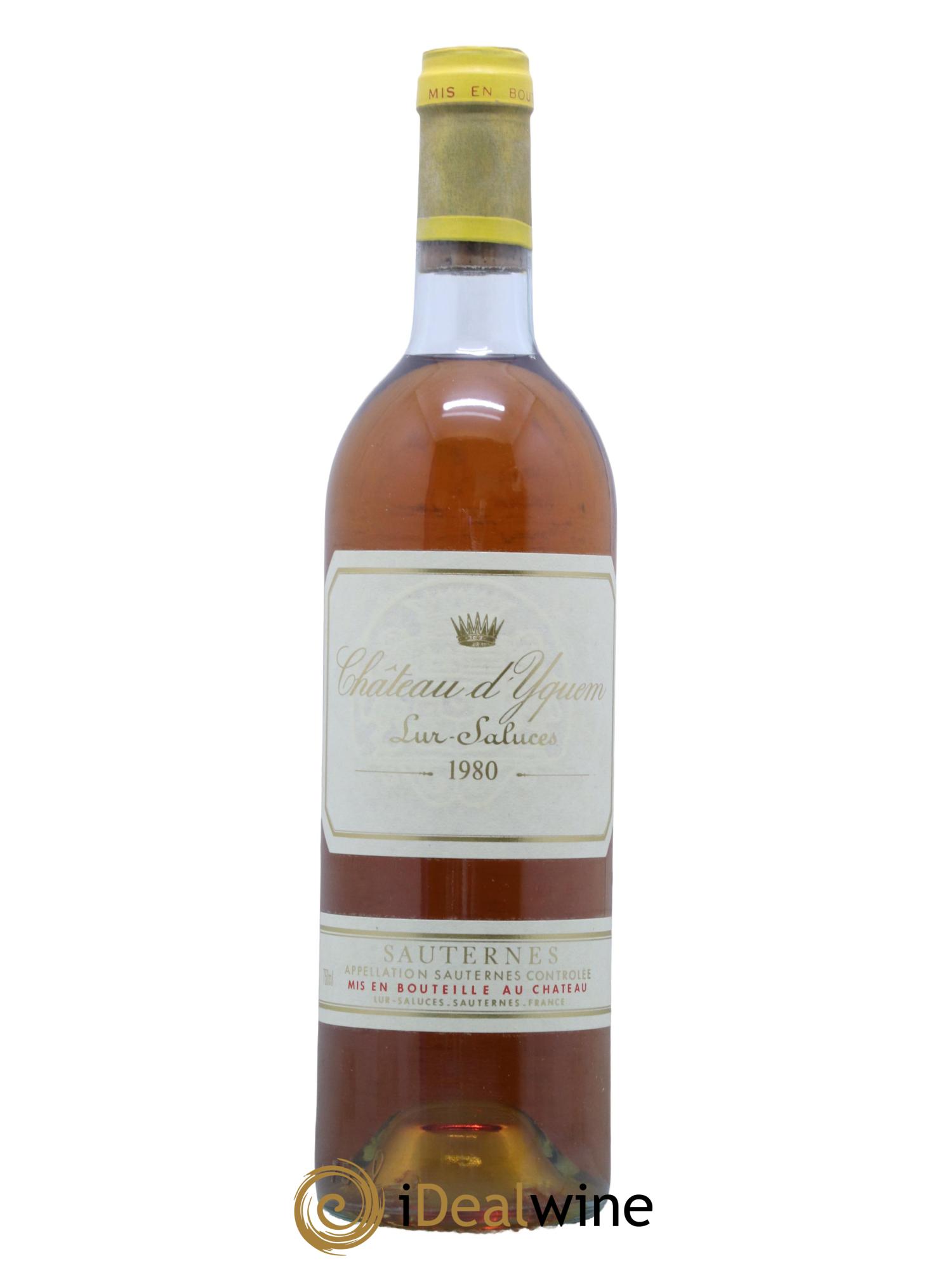 Château d' Yquem 1er Cru Classé Supérieur 1980 - Lotto di 1 bottiglia - 0