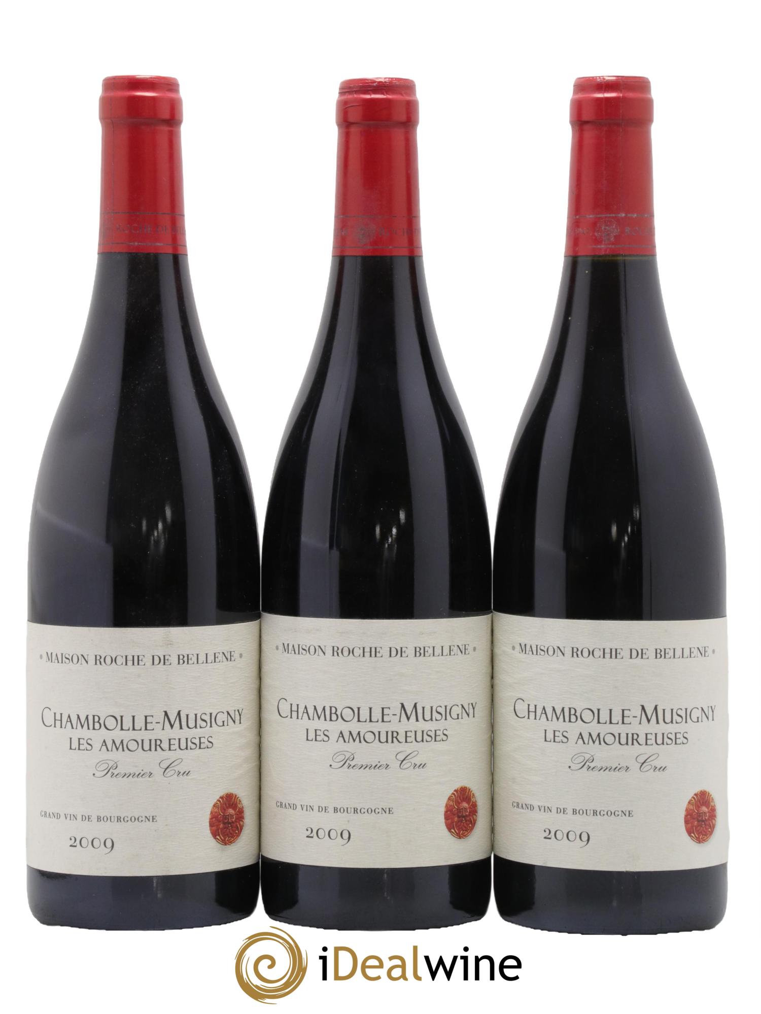 Chambolle-Musigny 1er Cru Les Amoureuses Maison Roche de Bellene 2009 - Lotto di 3 bottiglie - 0