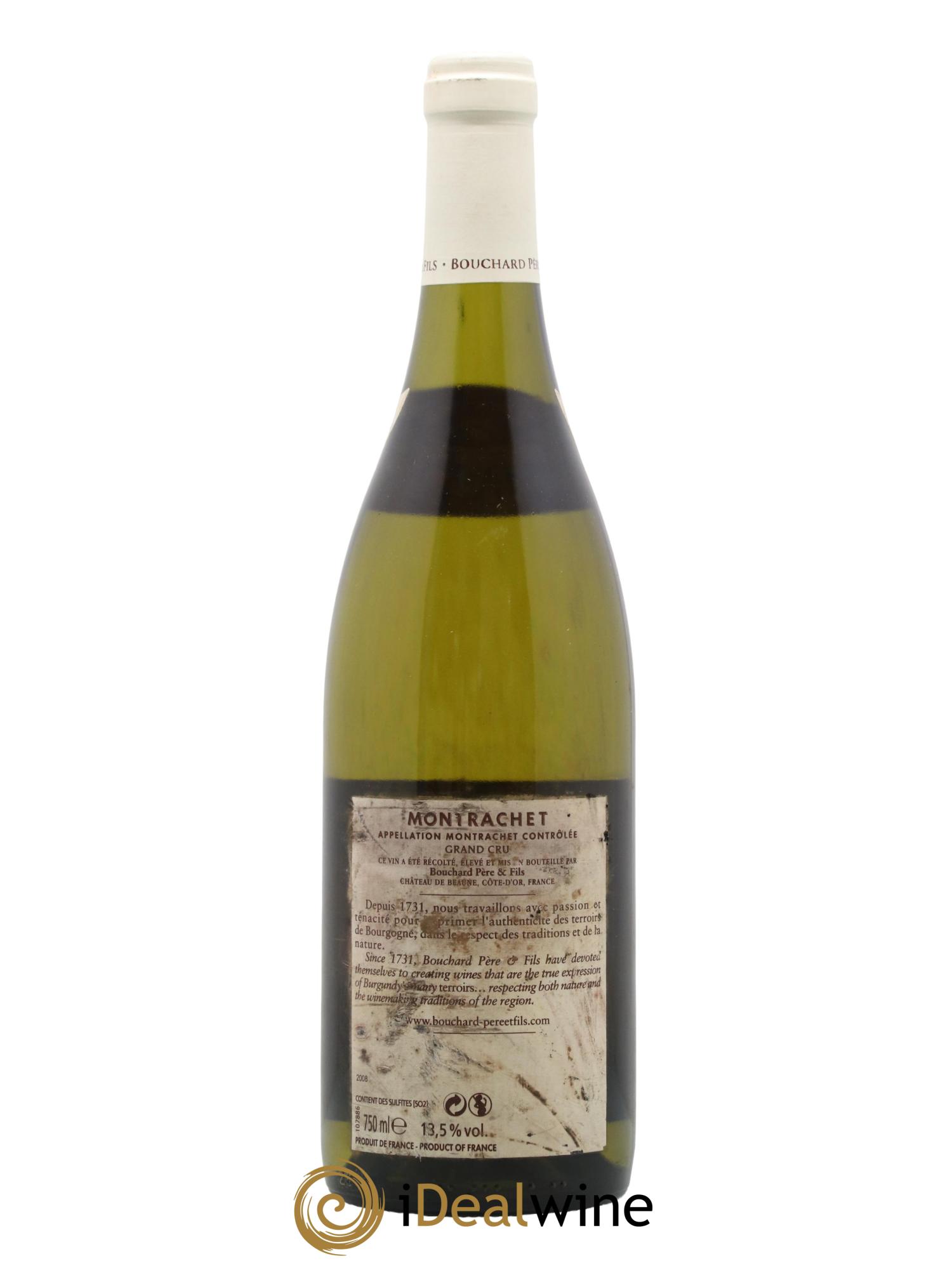 Montrachet Grand Cru Bouchard Père & Fils 2008 - Lot de 1 bouteille - 1