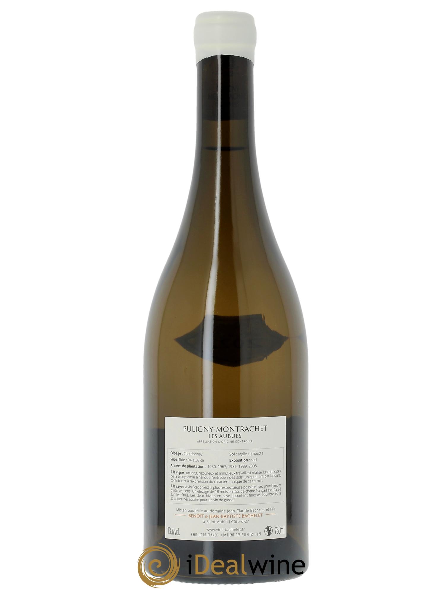 Puligny-Montrachet Les Aubues Jean-Claude Bachelet (Domaine)  2022 - Lot de 1 bouteille - 1