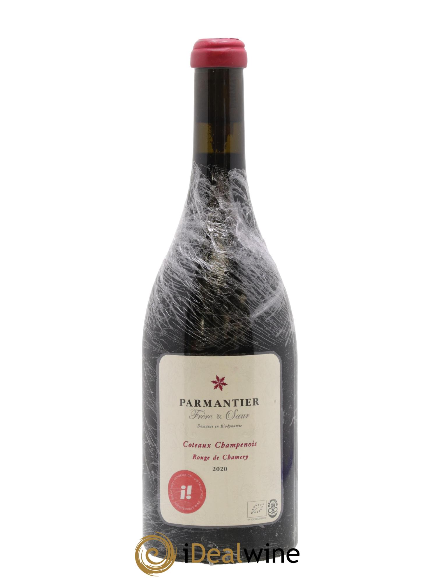 Coteaux Champenois Le Rouge de Chamery Parmantier 2020 - Lot de 1 bouteille - 0