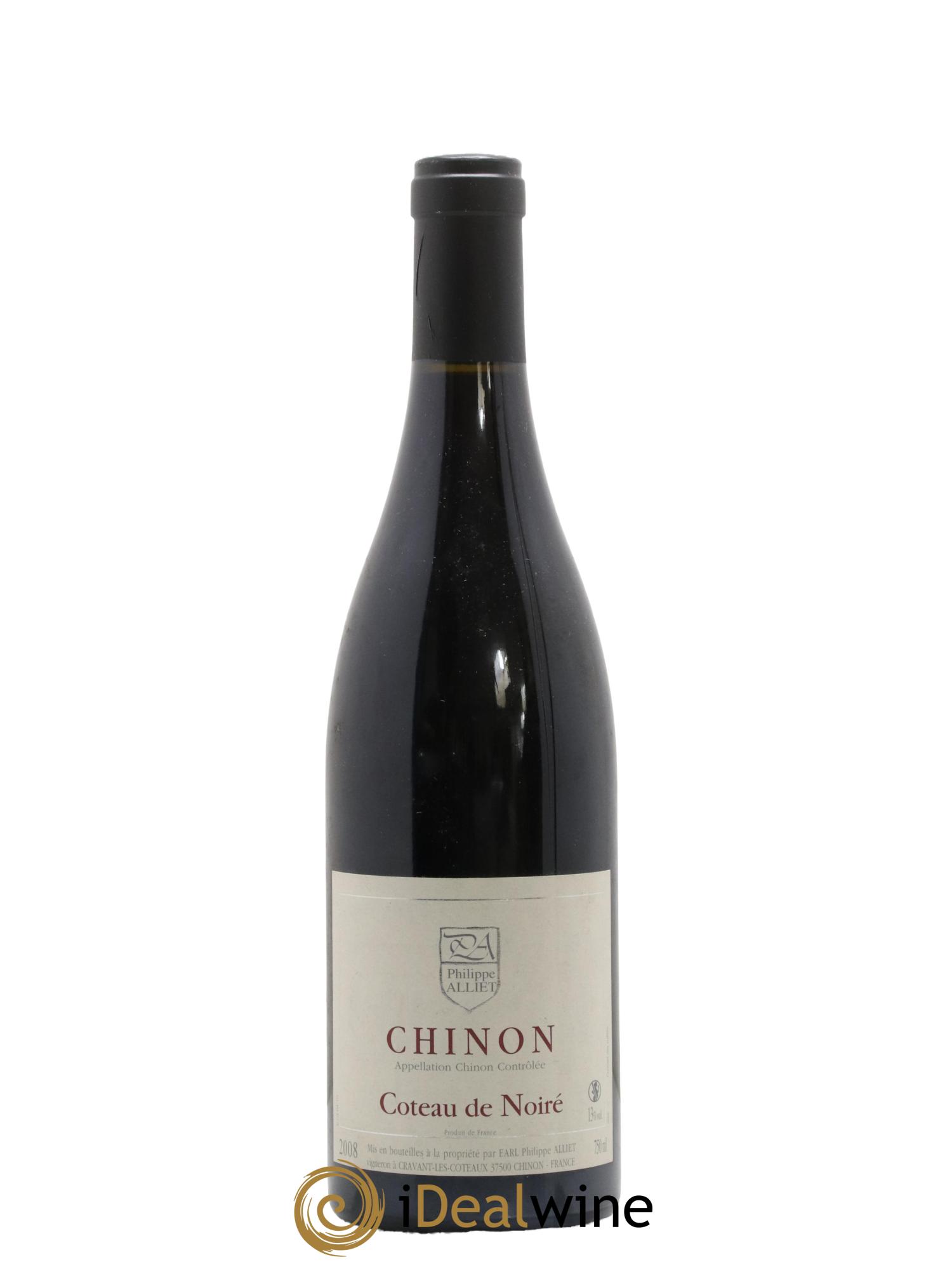 Chinon Coteau de Noiré Philippe Alliet 2008 - Lot de 1 bouteille - 0