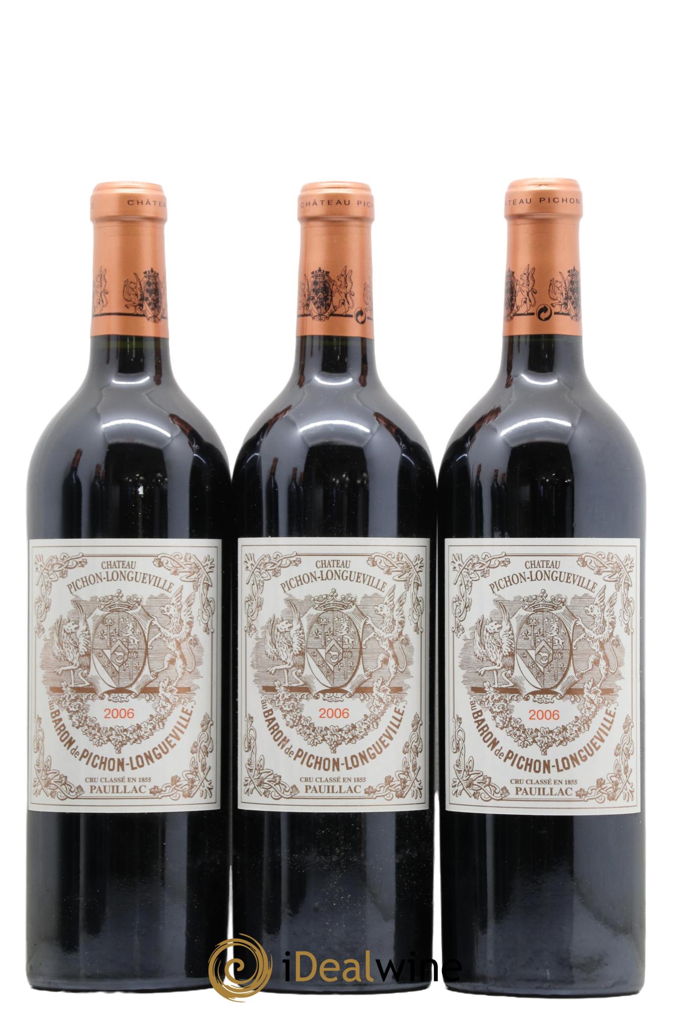 Pichon Longueville Baron 2ème Grand Cru Classé 2006 - Lot de 6 bouteilles - 1