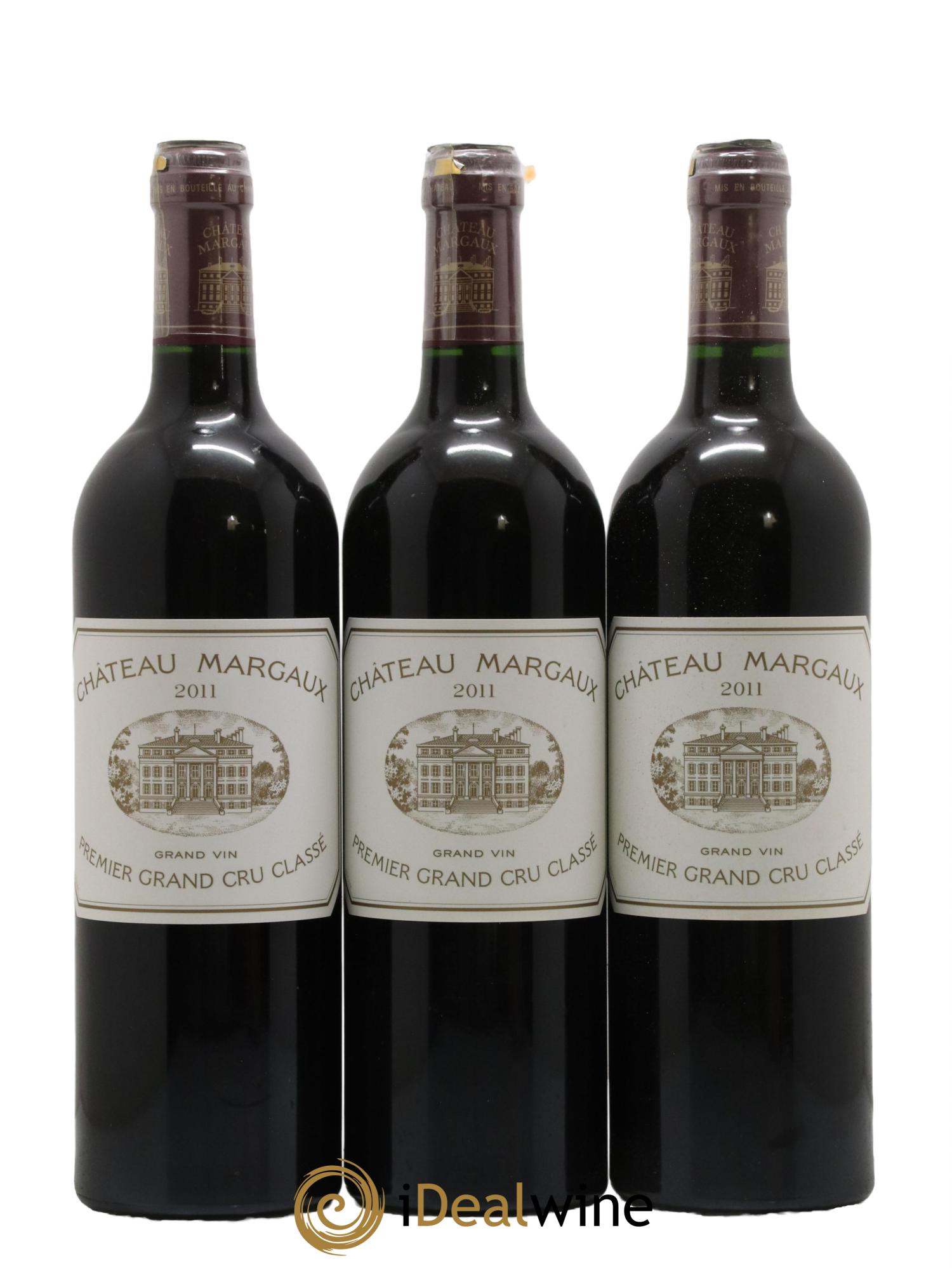 Château Margaux 1er Grand Cru Classé  2011 - Lot of 6 bottles - 3
