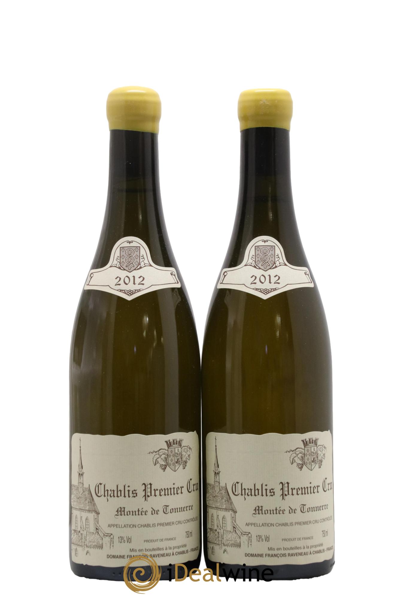 Chablis 1er Cru Montée de Tonnerre Raveneau (Domaine) 2012 - Lotto di 2 bottiglie - 0
