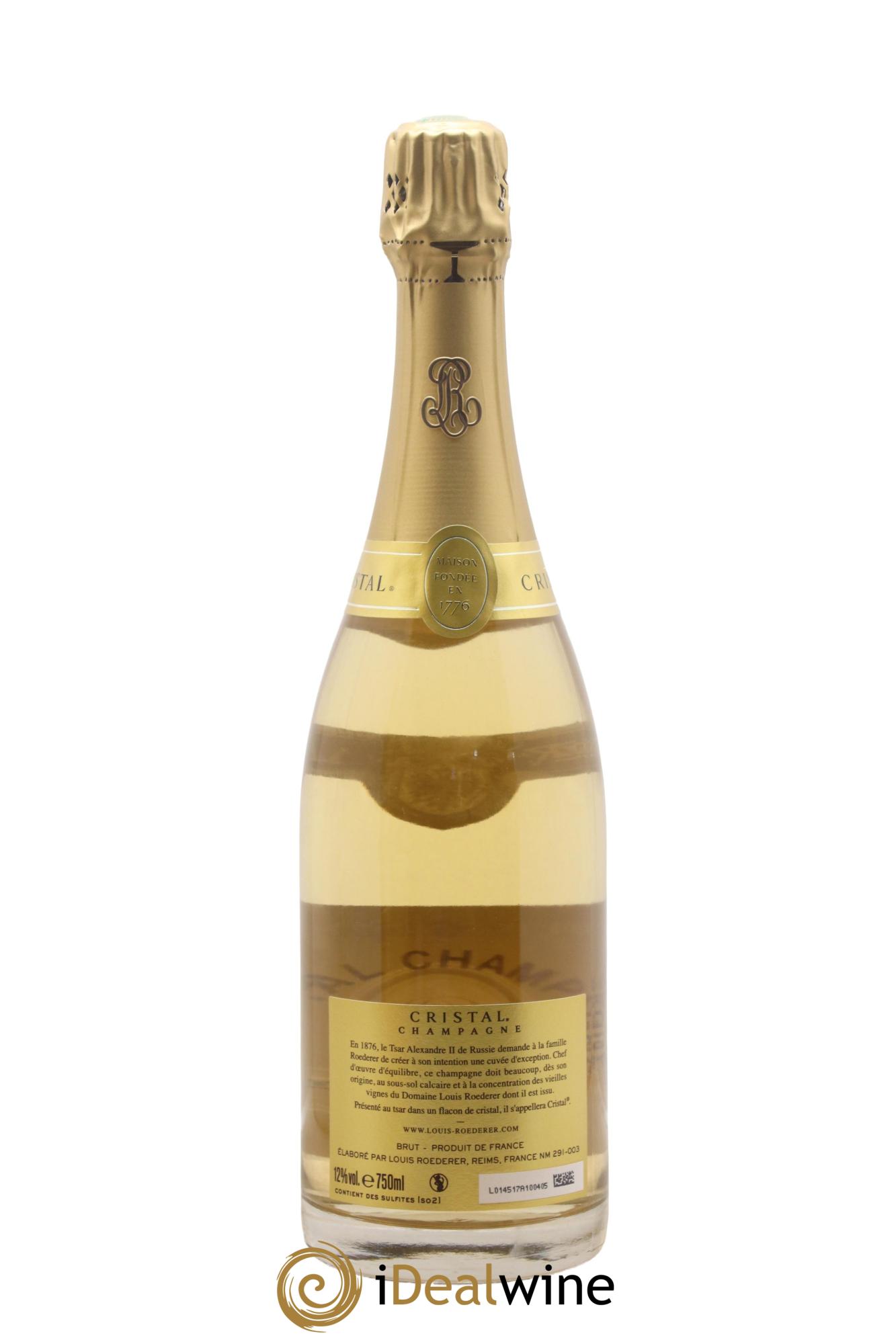 Cristal Louis Roederer 2013 - Lot of 1 bottle - 1