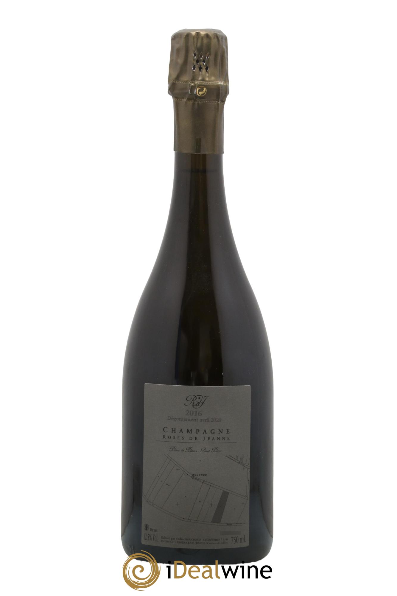 Roses de Jeanne La Bolorée Cédric Bouchard 2016 - Lot de 1 bouteille - 1
