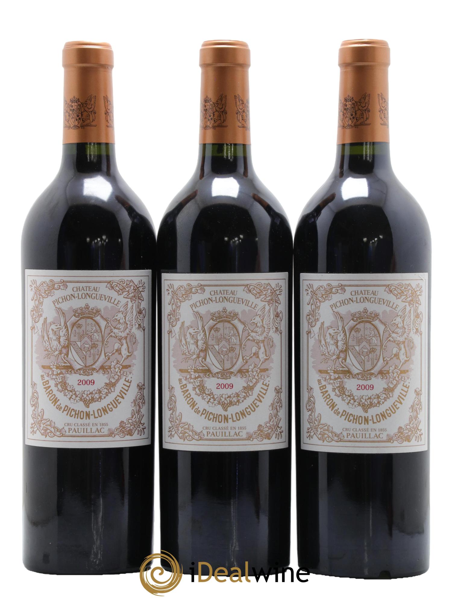 Pichon Longueville Baron 2ème Grand Cru Classé 2009 - Lot de 6 bouteilles - 3