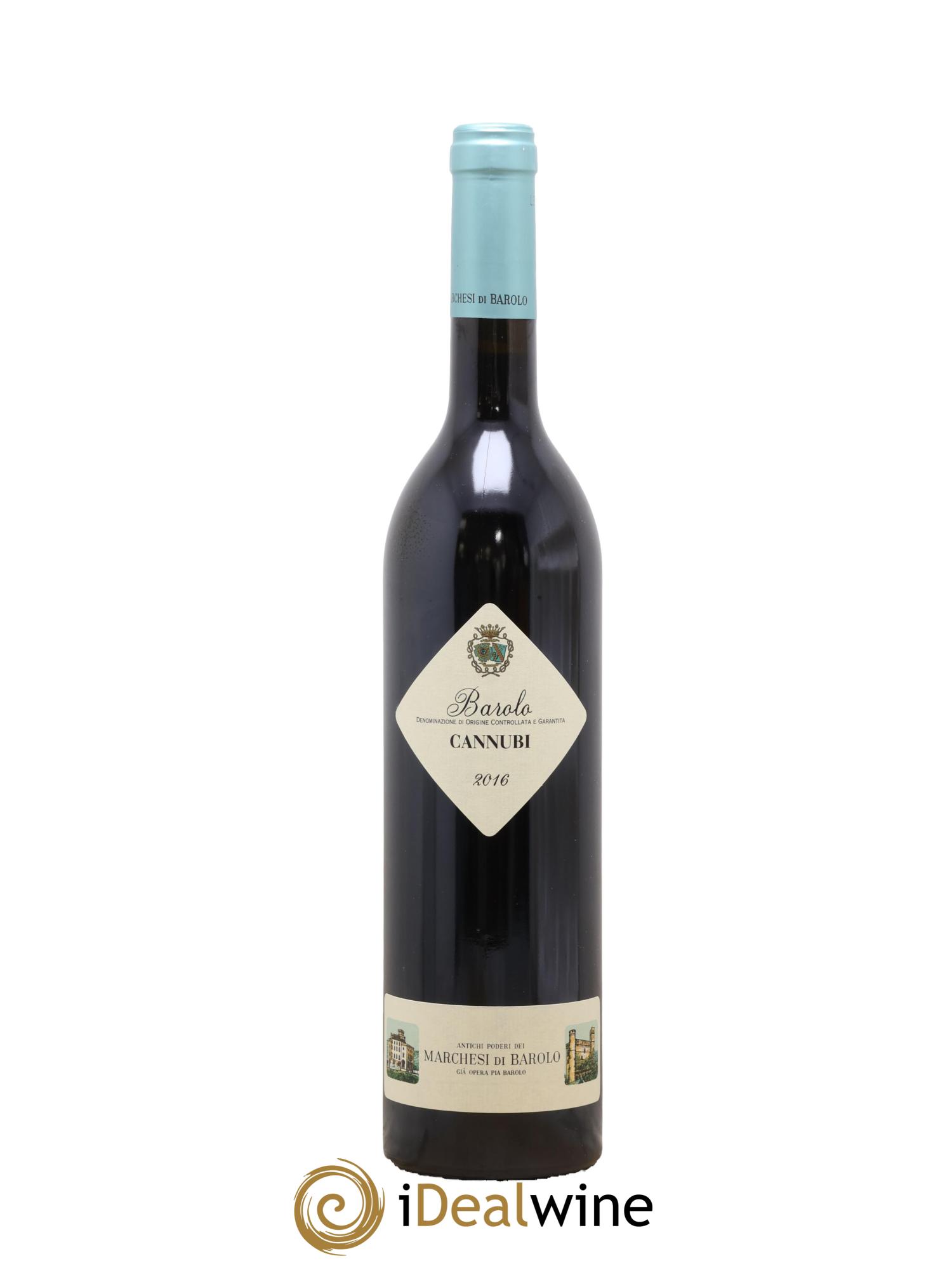 Barolo DOCG Cannubi Marchesi di Barolo 2016 - Lotto di 1 bottiglia - 0