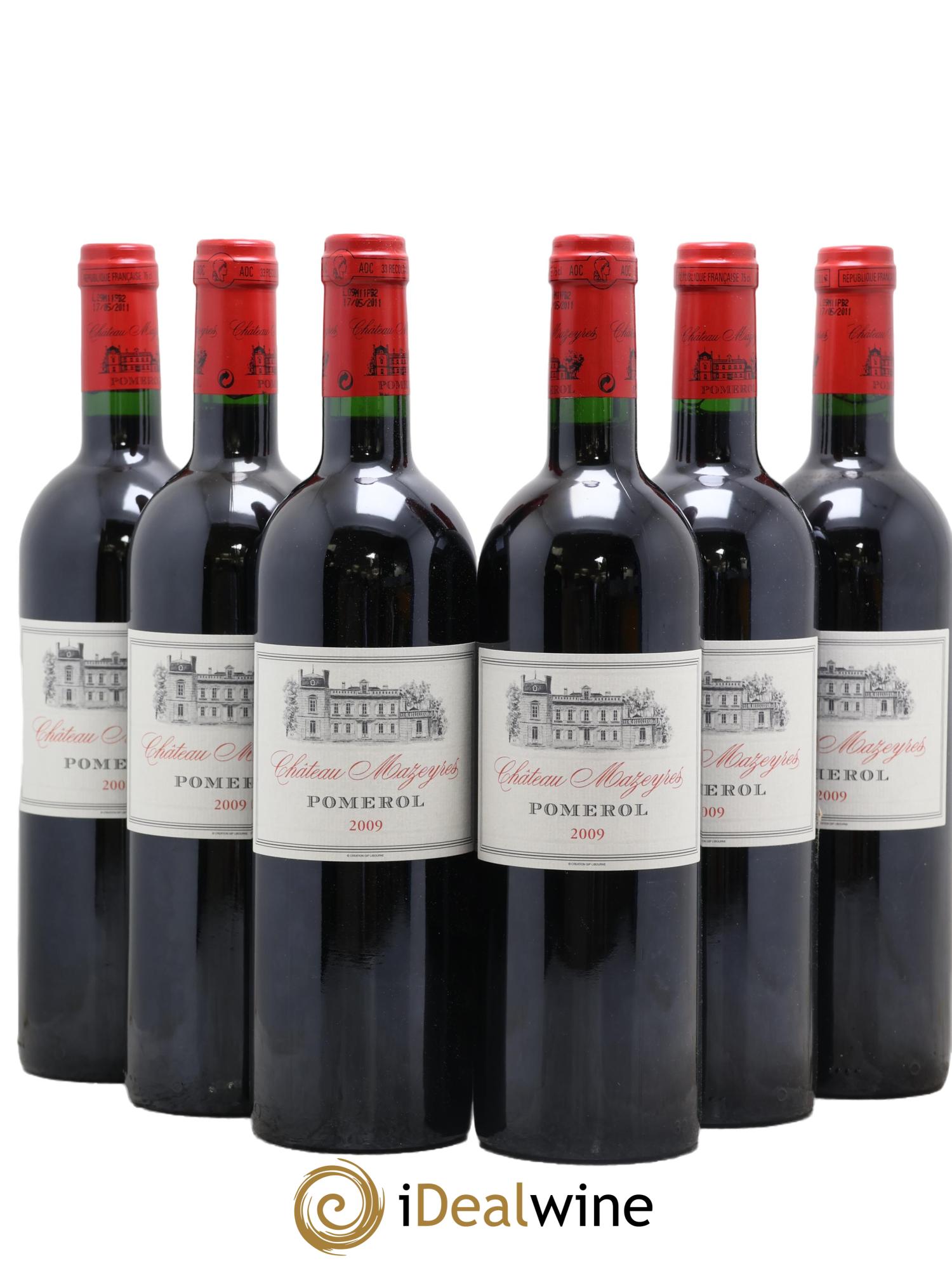 Château Mazeyres 2009 - Posten von 6 Flaschen - 0
