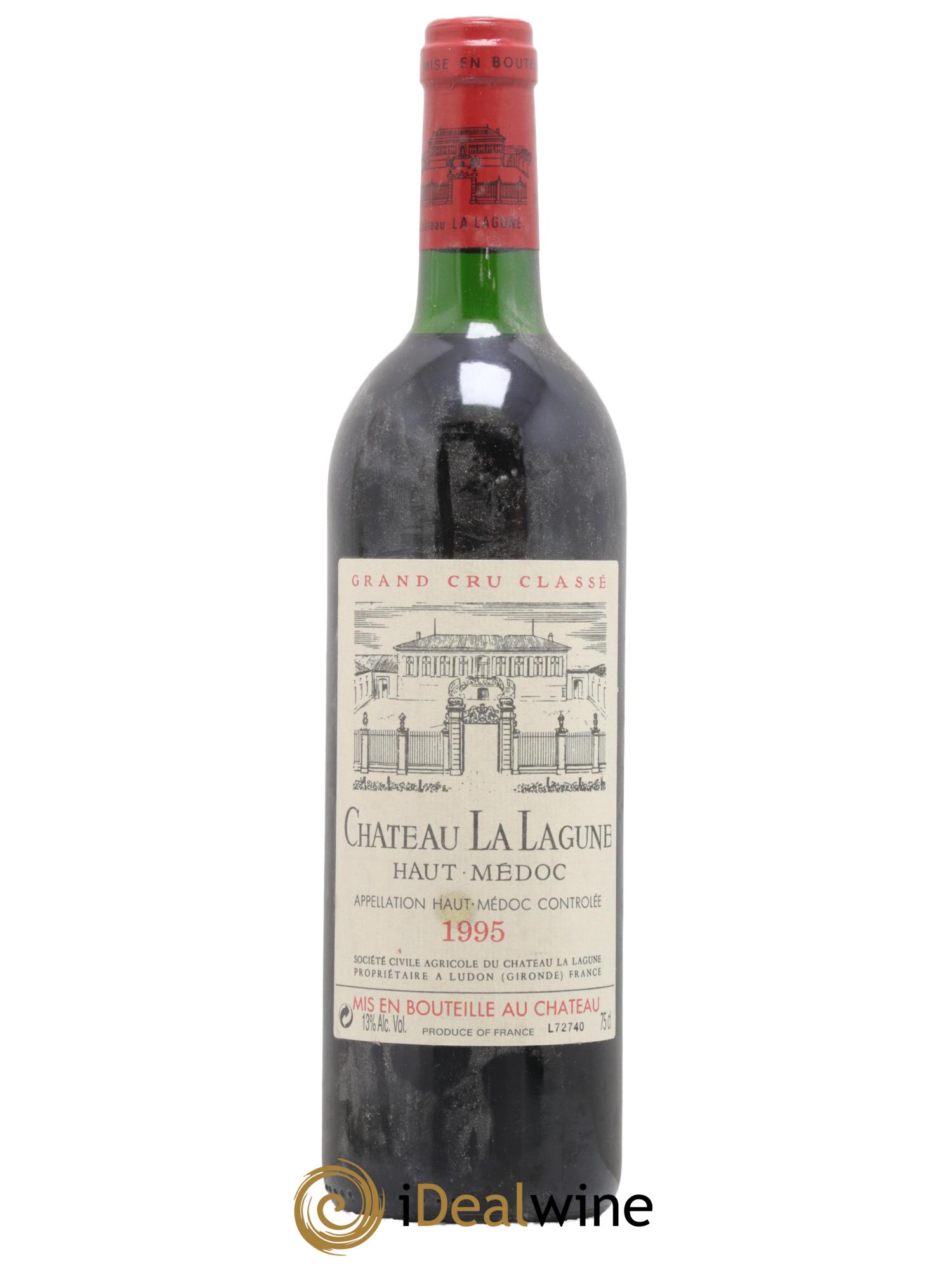 Château la Lagune 3ème Grand Cru Classé 1995 - Lot de 1 bouteille - 0
