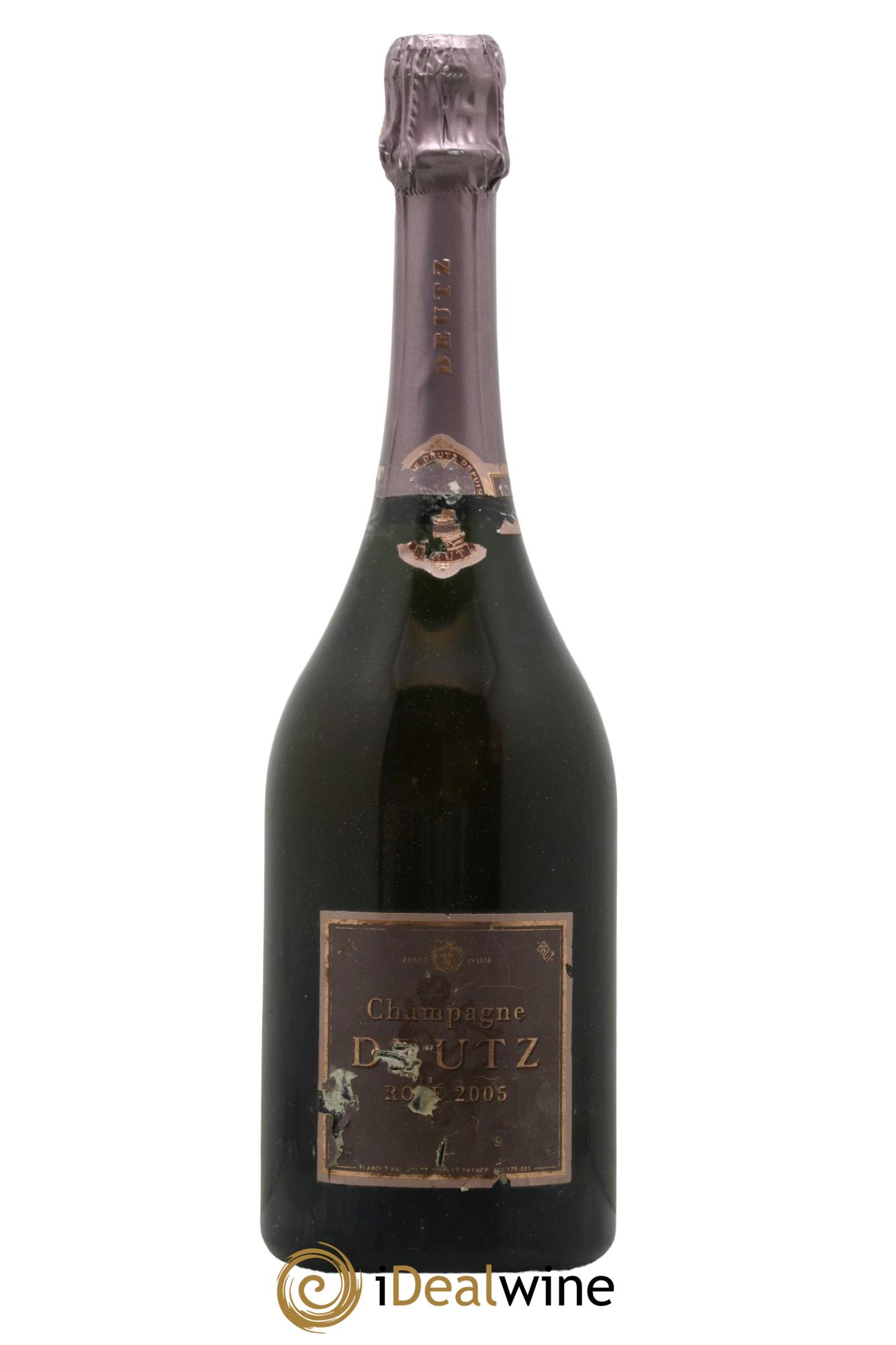 Rosé Millésimé Brut Deutz  2005 - Lot de 1 bouteille - 0