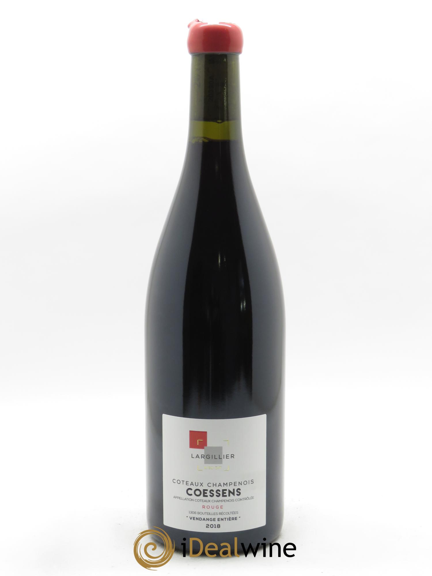 Coteaux Champenois Largillier Vendange Entière Jérome Coessens 2018 - Lot of 1 bottle - 0