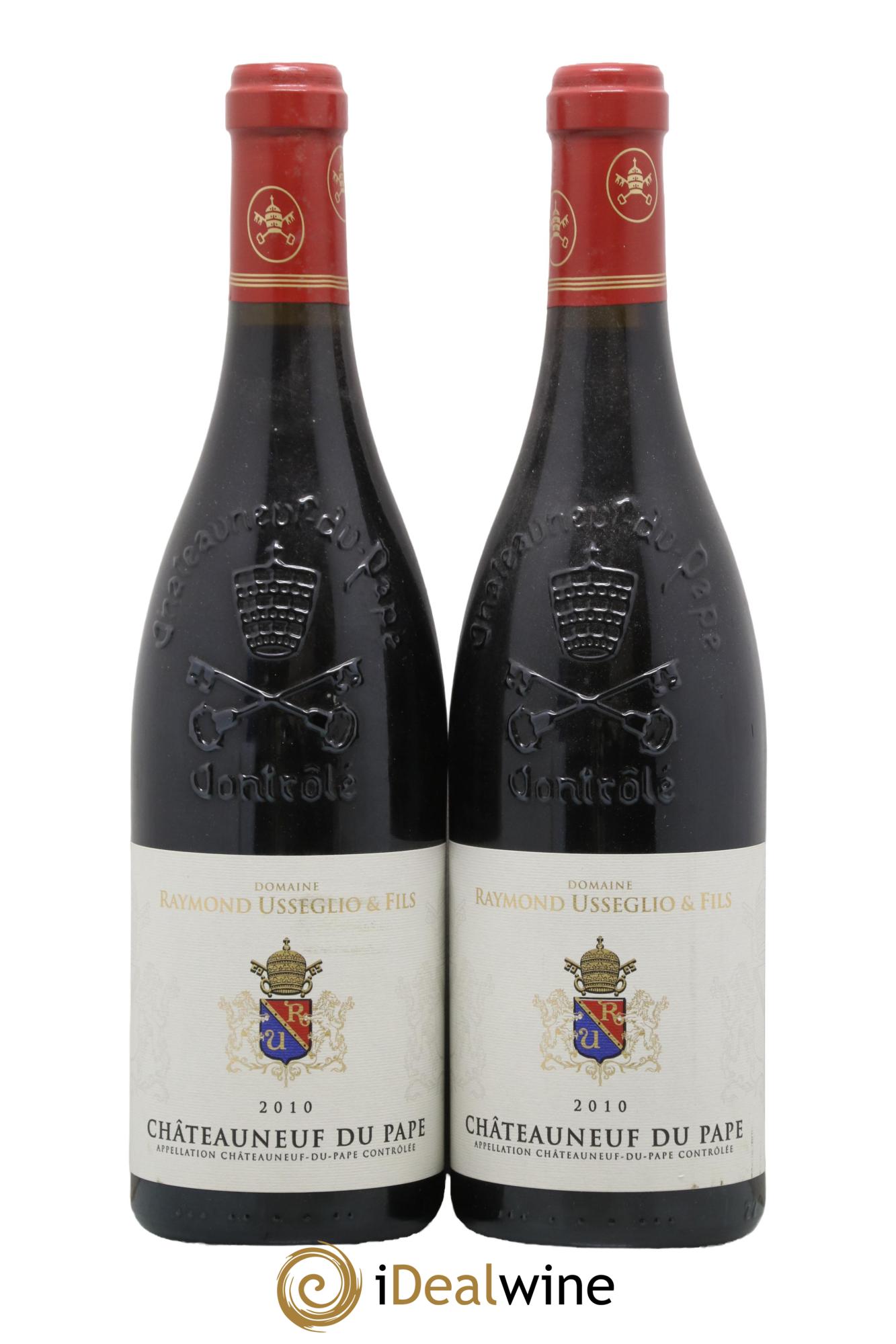 Châteauneuf-du-Pape Raymond Usseglio & Fils (Domaine) 2010 - Lot de 2 bouteilles - 0